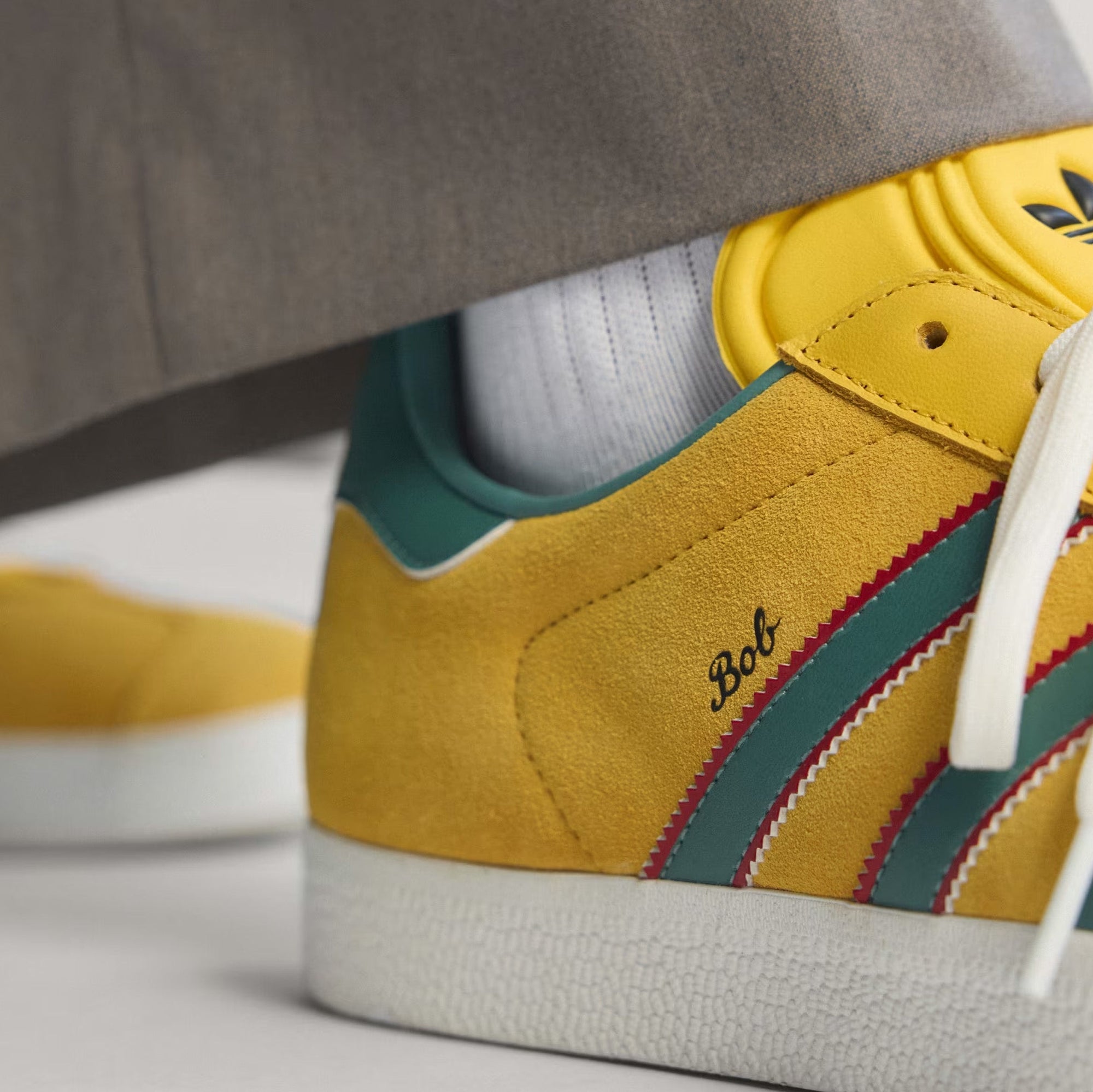 Оригінальна Gazelle Jamaica X Bob Marley Mens Lifestyle Shoes Adidas – збільшений вид - ADIDAS