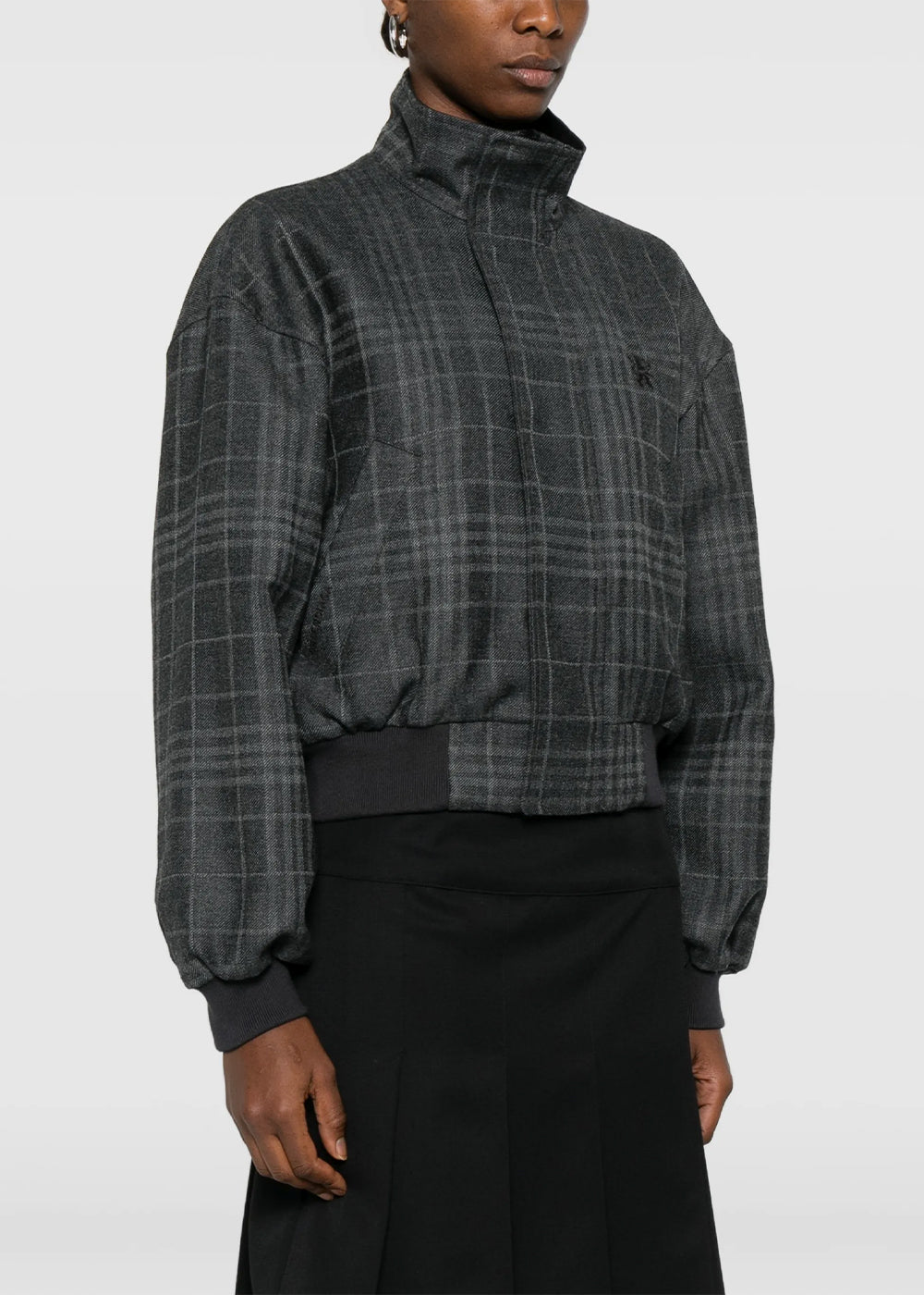 Grey Reversible Blouson Balenciaga – Гарантія оригінальності – детальний вид