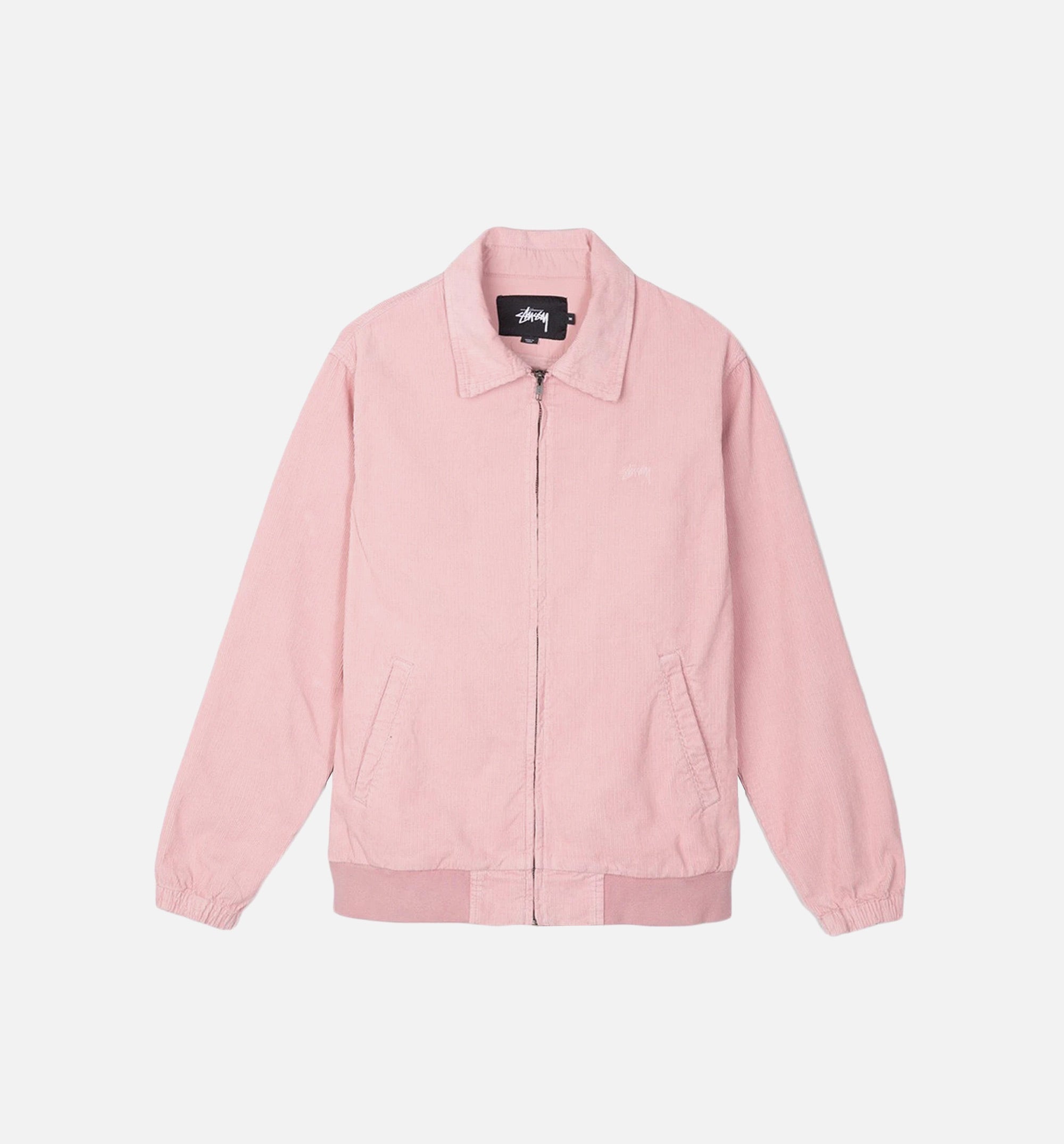 Bleached Out Cord Jacket Mens Pink Stussy оригінал – Купити в Україні – боковий вид