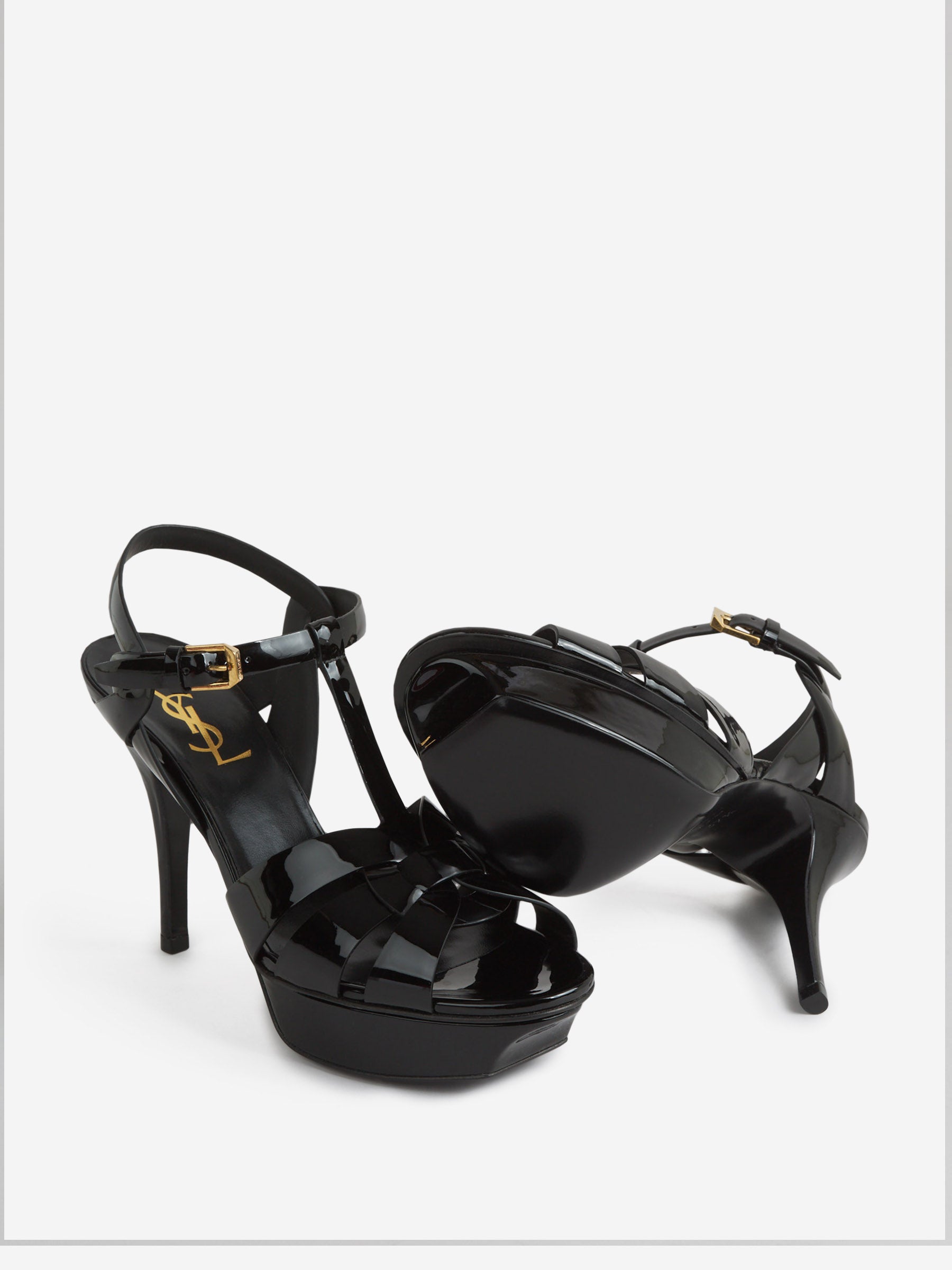 Tribute Heeled Sandals Saint laurent – Гарантія оригінальності – збільшений вид