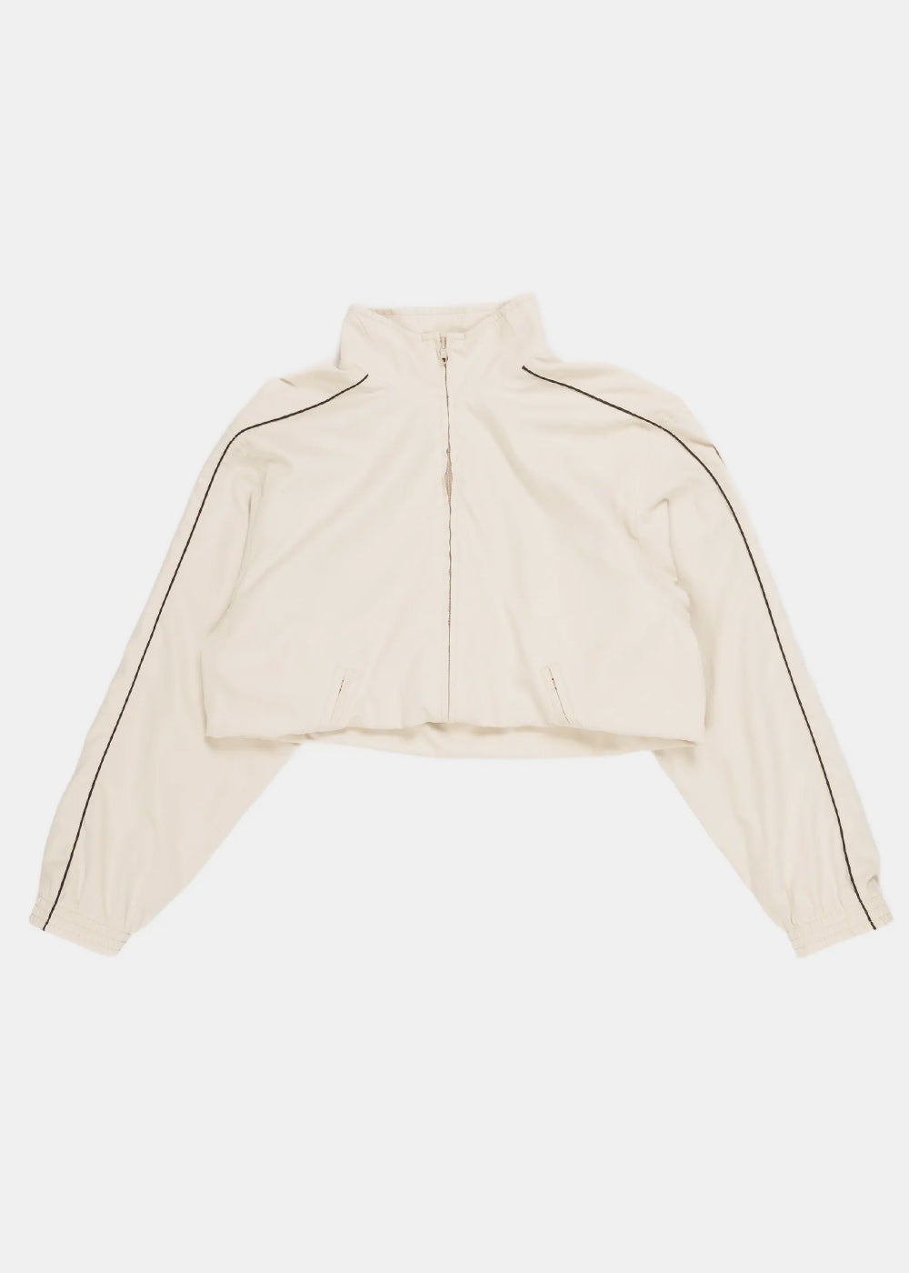 Оригінальна Cream Fluid Peachy Tracksuit Jacket Balenciaga – боковий вид