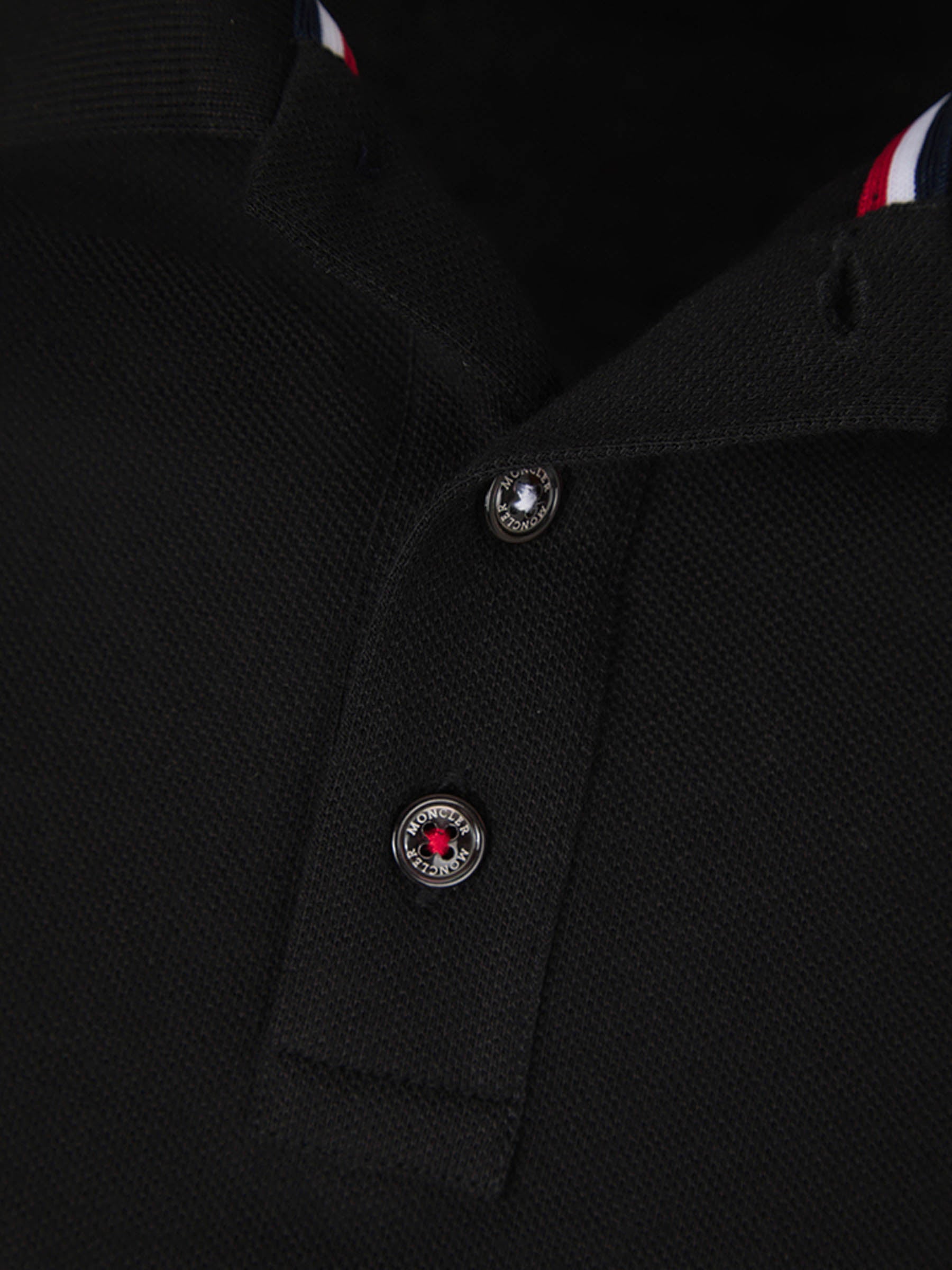 Оригінальна Cotton Piqué Polo Moncler – детальний вид