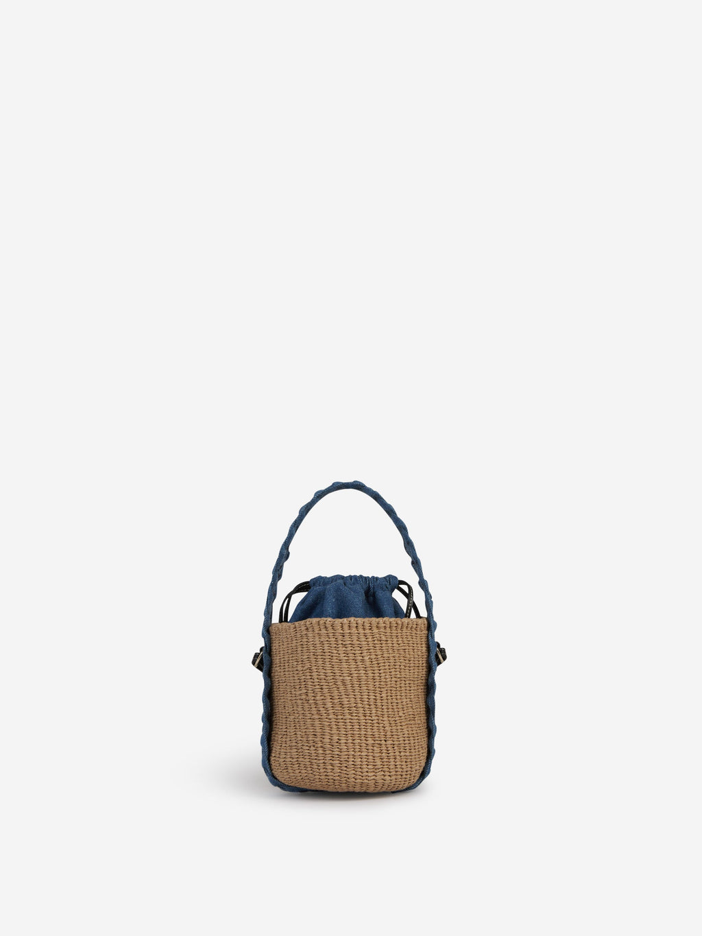 Оригінальна Raffia Mini Woody Bag Chloe – боковий вид
