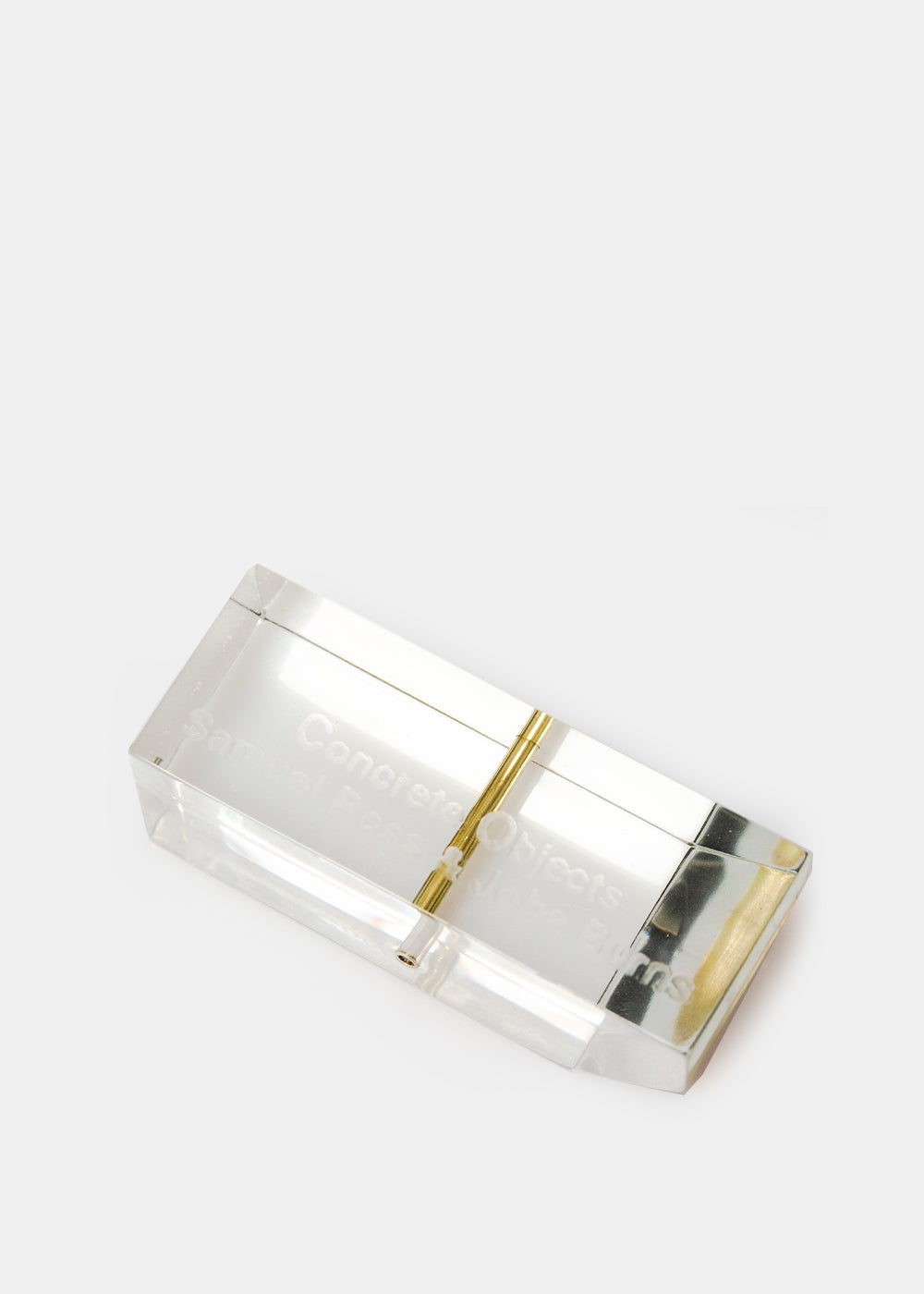 Clear Asymmetric Male Component A cold wall – Гарантія оригінальності – детальний вид