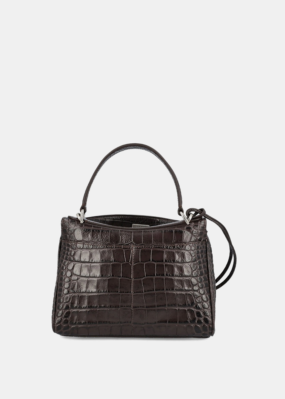 Оригінальна Ebony Rodeo Top Handle Bag Balenciaga – вид ззаду