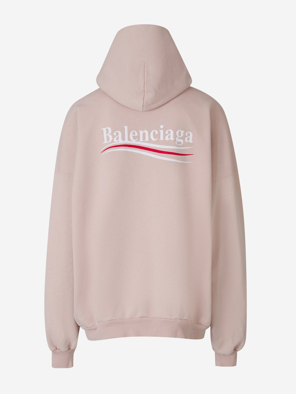Logo Hood Sweatshirt Balenciaga оригінал – Купити в Україні – вид ззаду