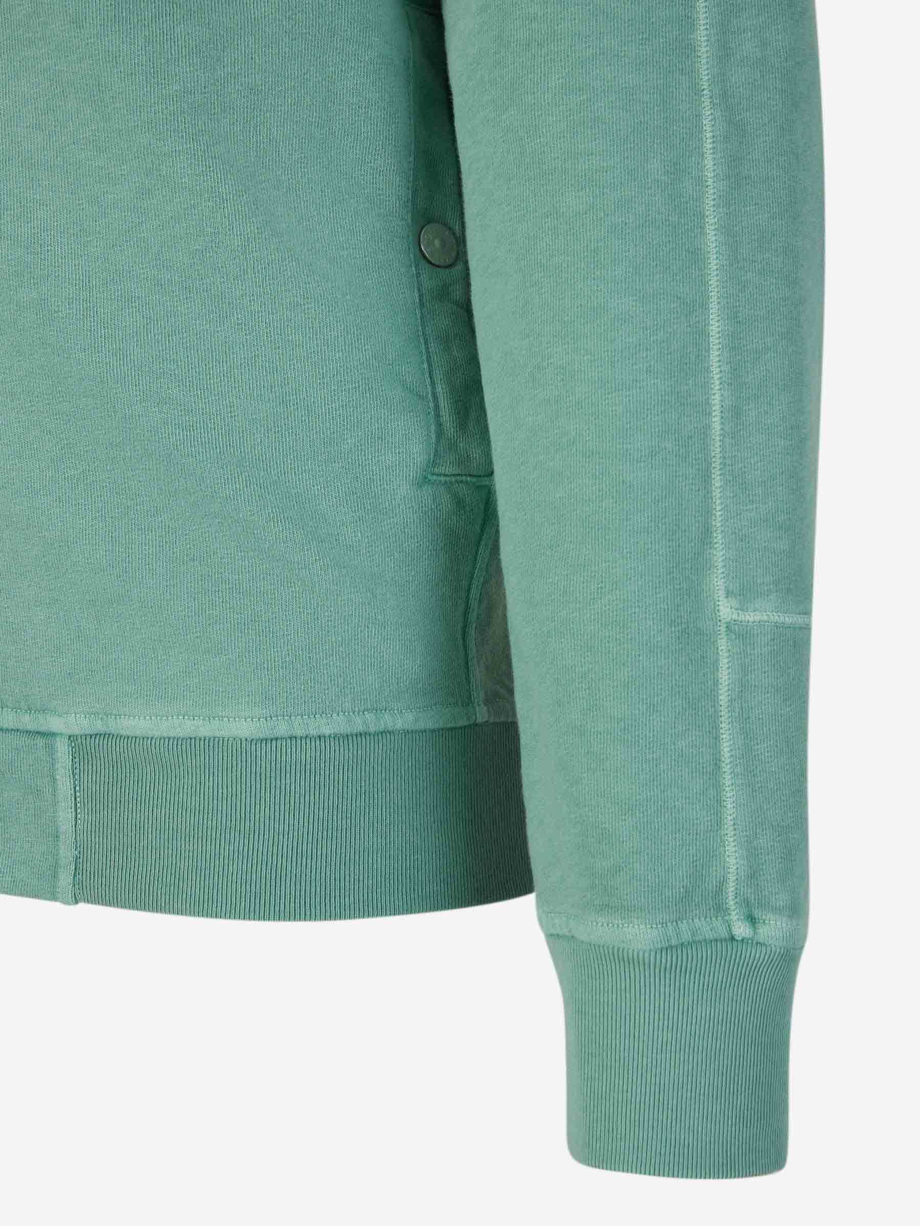 Оригінальна Cotton Zipper Sweatshirt Stone island – збільшений вид