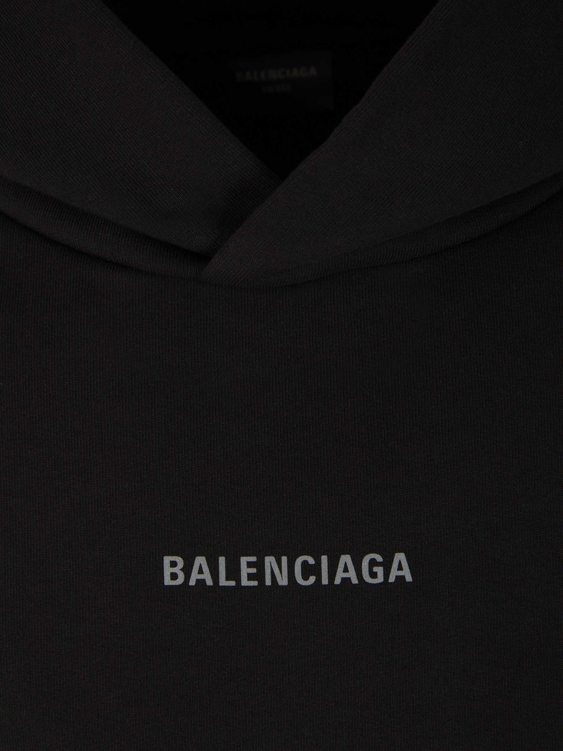 Оригінальна Cotton Logo Sweatshirt Balenciaga – детальний вид