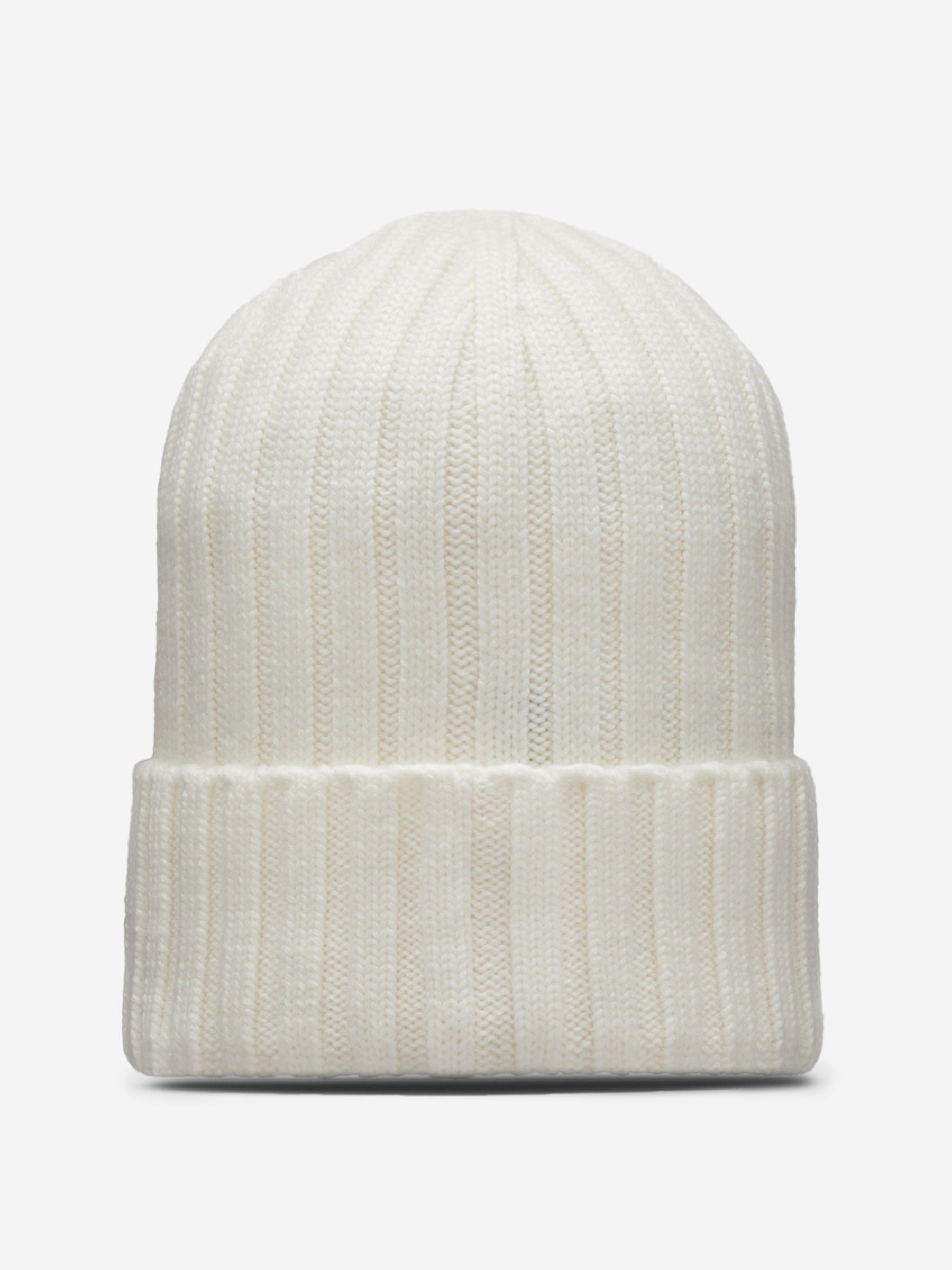Wool Logo Beanie Moncler – Гарантія оригінальності – збільшений вид - MONCLER