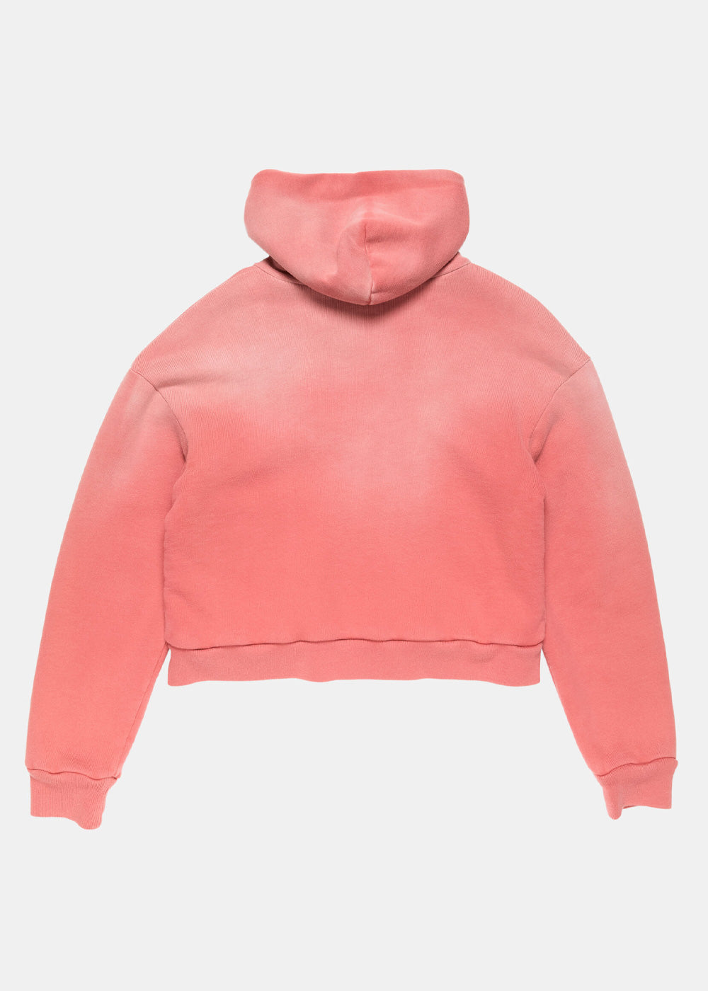 Red Sprayed Zip Hoodie Acne studios оригінал – Купити в Україні – вид ззаду