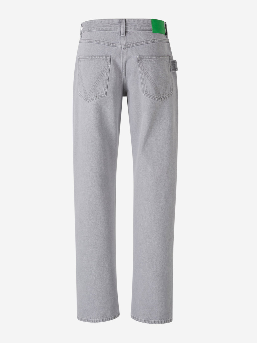 Оригінальна Straight Denim Jeans Bottega veneta – вид ззаду