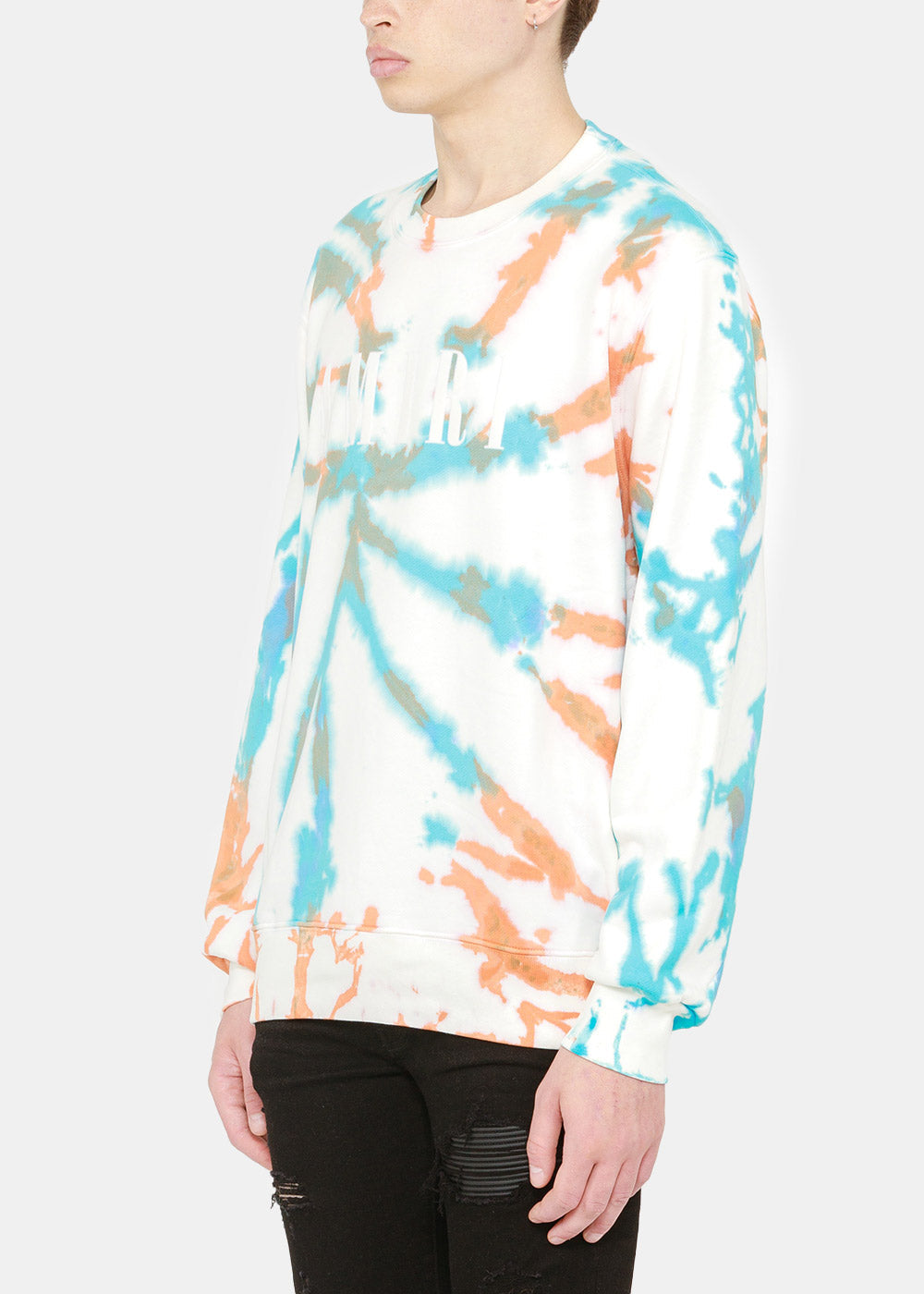 White Core Logo Tie Dye Sweatshirt Amiri оригінал – Купити в Україні – детальний вид
