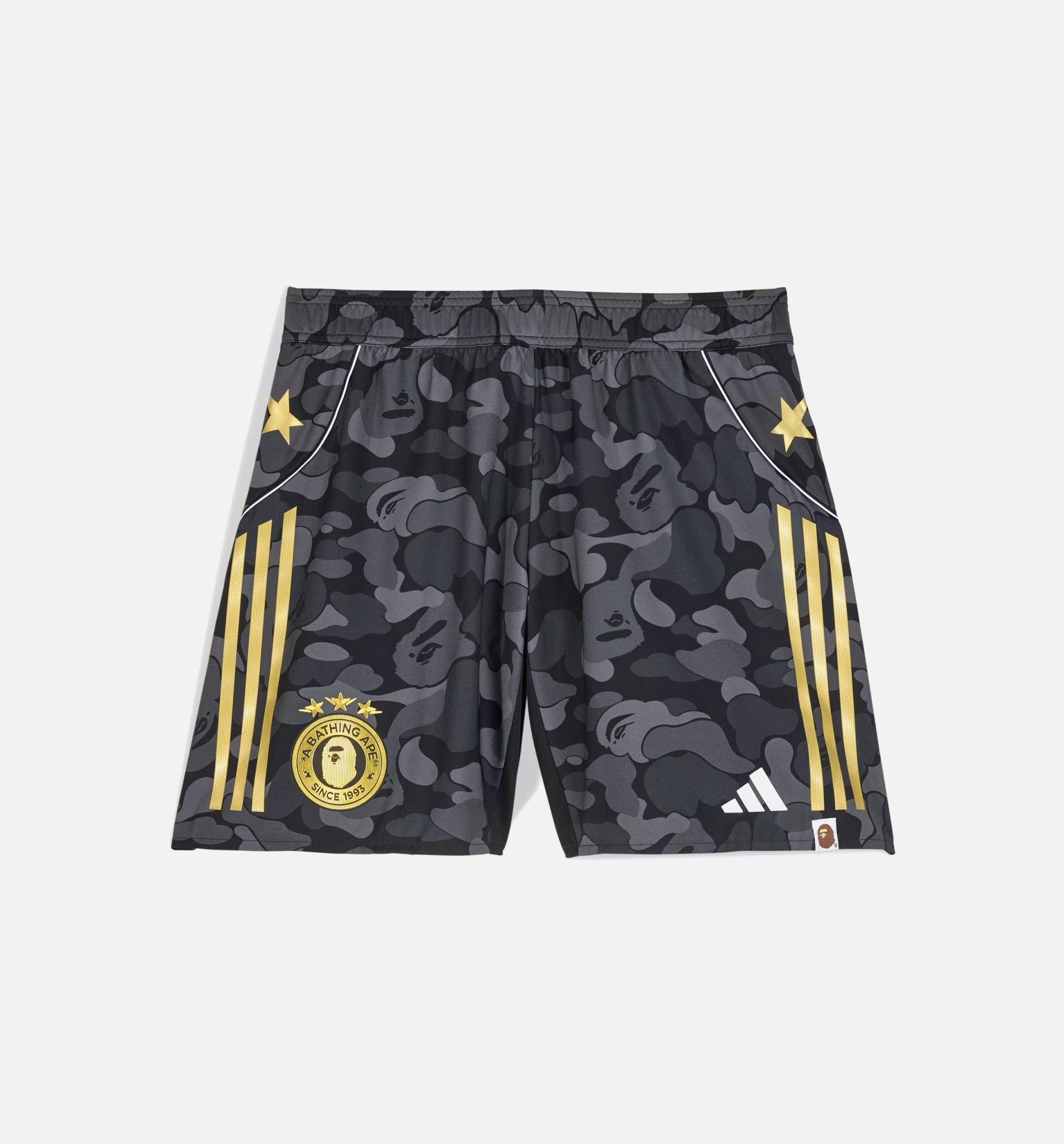 Bape Fb Soccer Mens Shorts Adidas – Гарантія оригінальності – боковий вид - ADIDAS