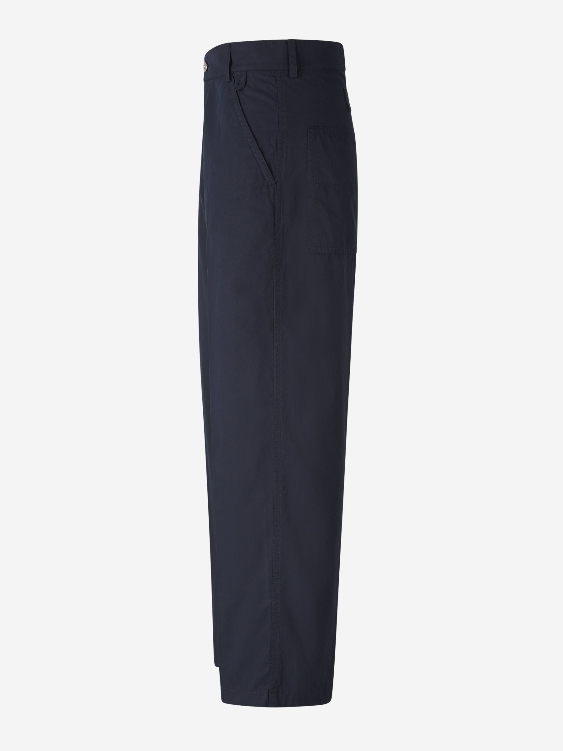 Оригінальна Cotton Cargo Trousers Bottega veneta – вид ззаду