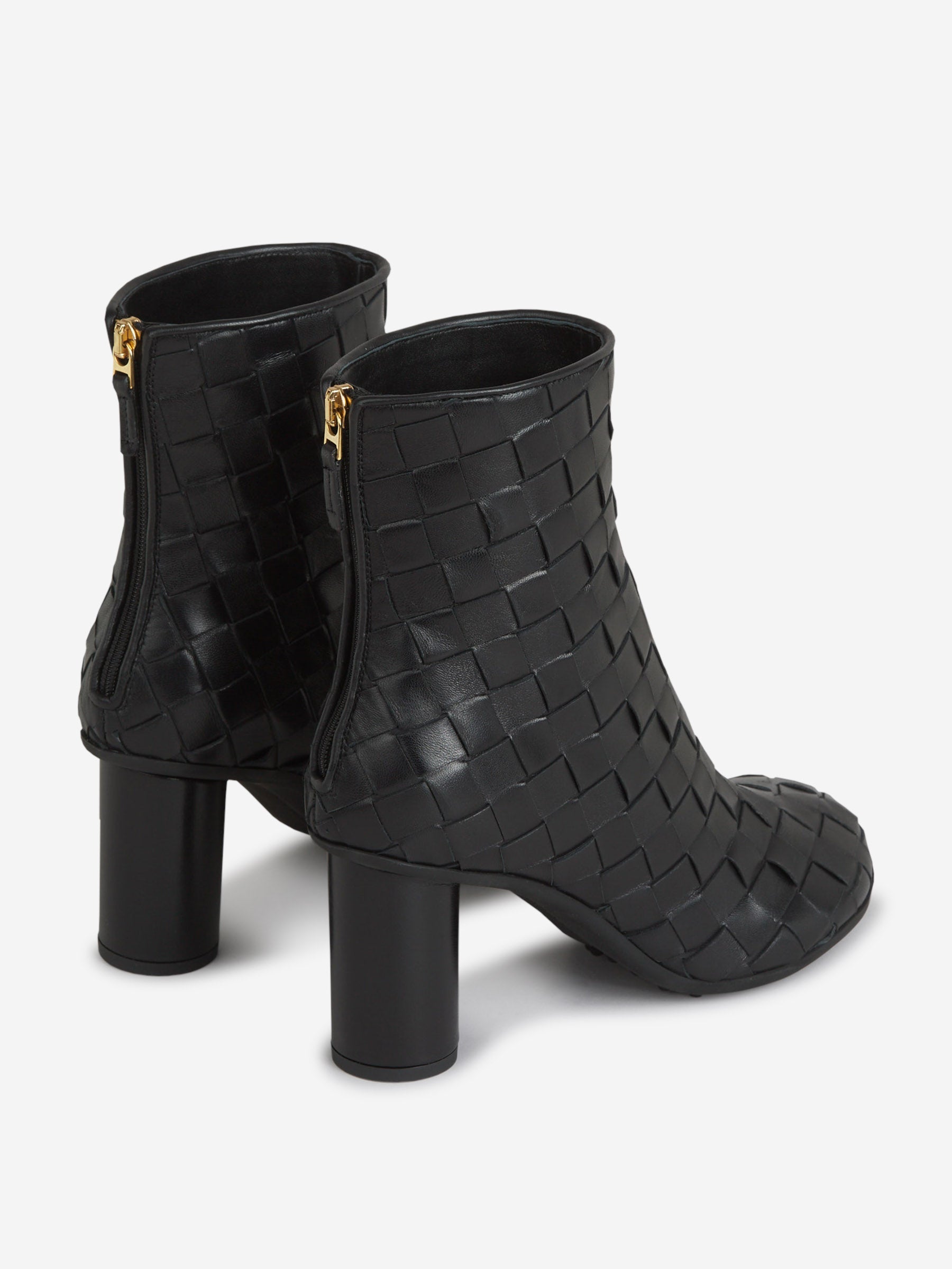 Оригінальна Intrecciato Leather Boots Bottega veneta – детальний вид