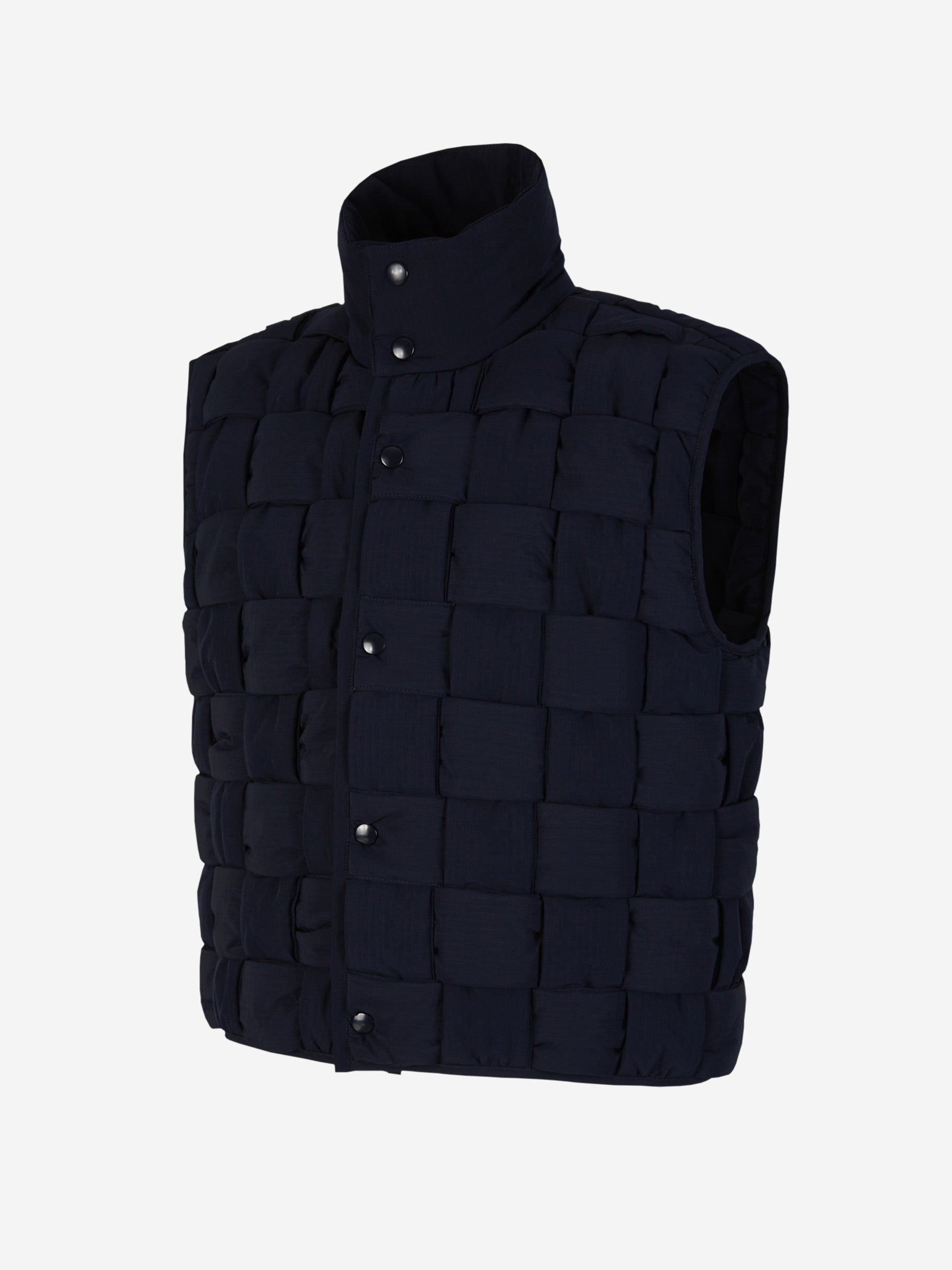 Intrecciato Vest Bottega veneta оригінал – Купити в Україні – вид ззаду