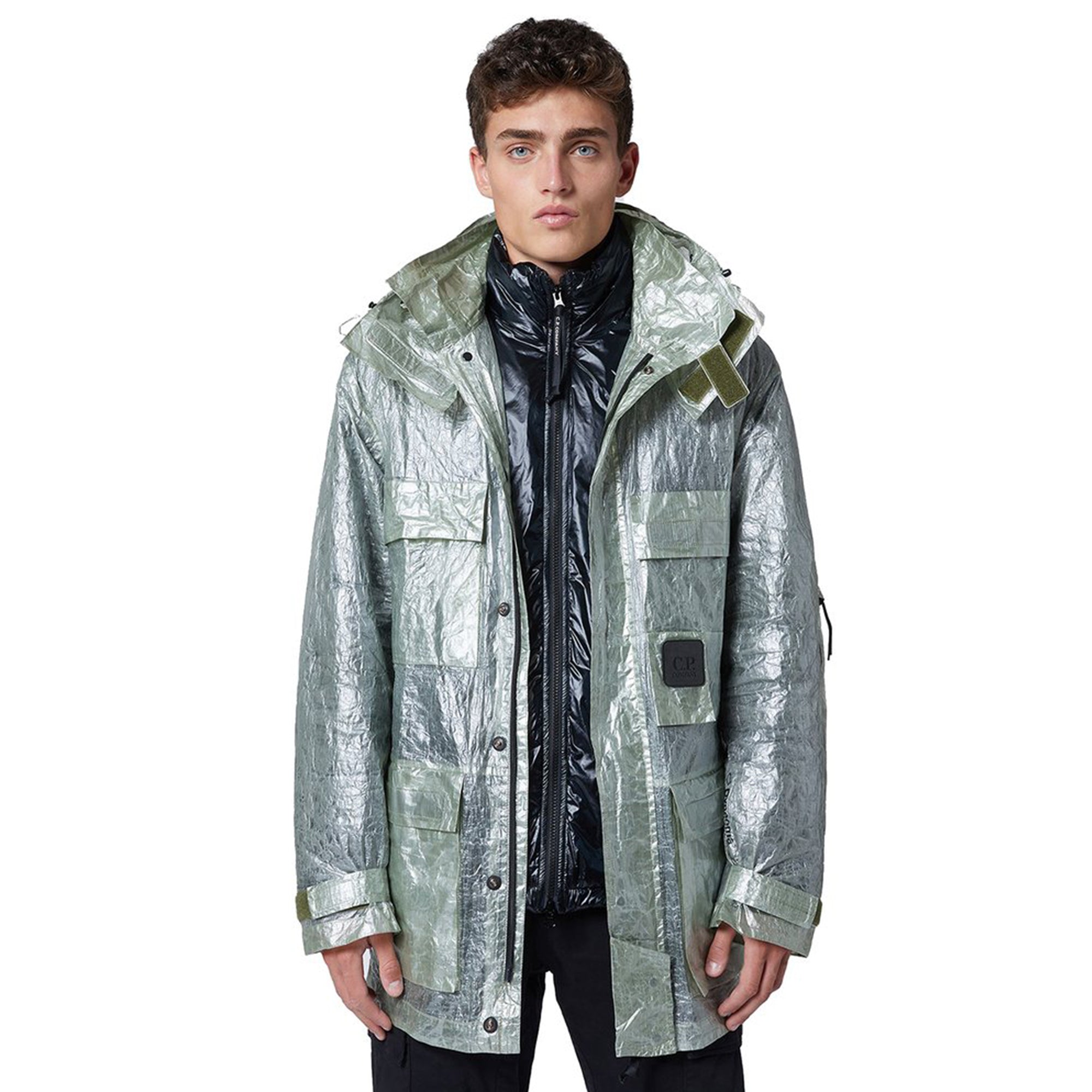 Dyneema Metropolis Raincoat Jacket Cp company оригінал – Купити в Україні – вид ззаду