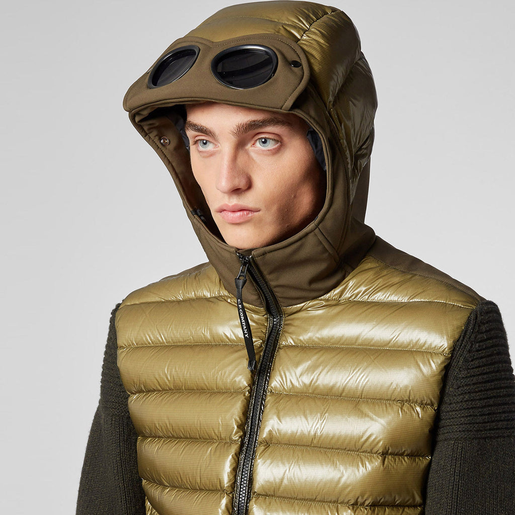 Lambswool & Nylon Knit Jacket Cp company – Гарантія оригінальності – збільшений вид