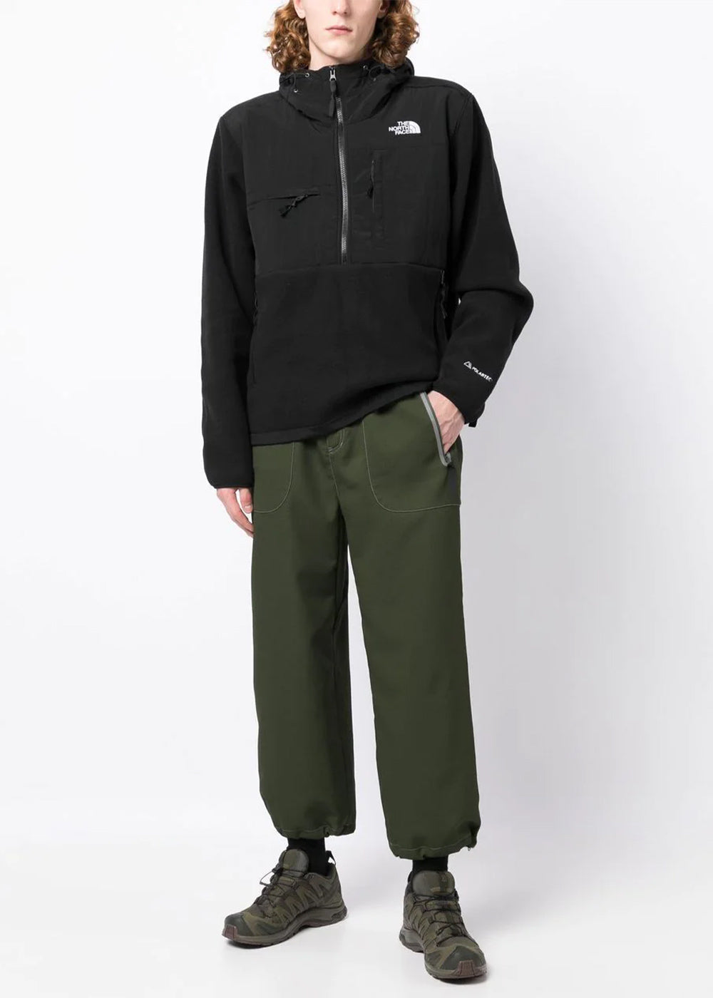 Black Denali Anorak The north face – Гарантія оригінальності – вид ззаду