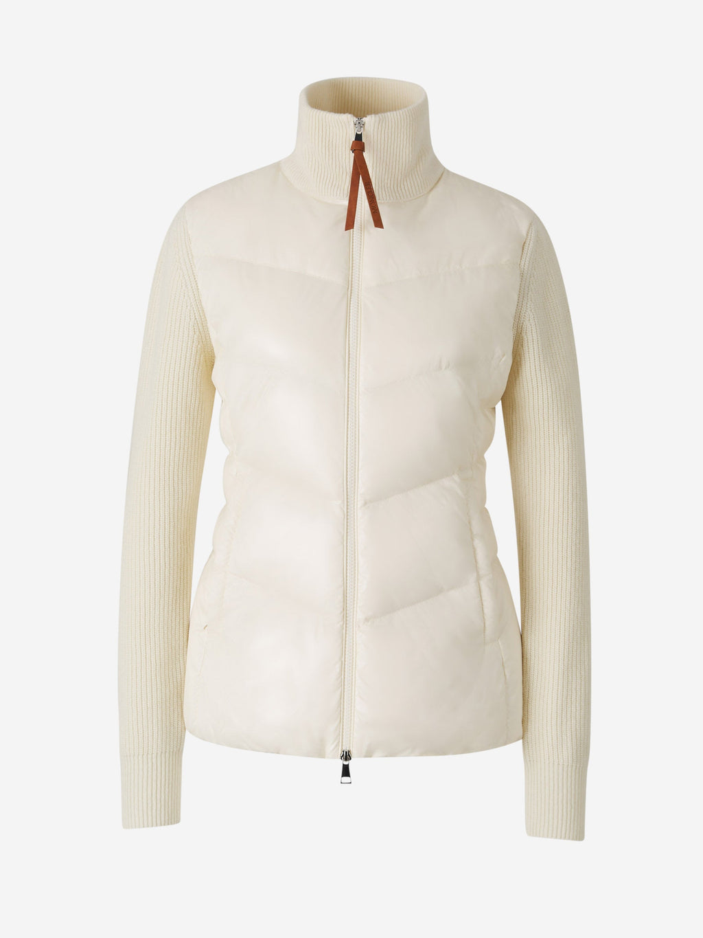 Logo Quilted Cardigan Moncler – Гарантія оригінальності – боковий вид