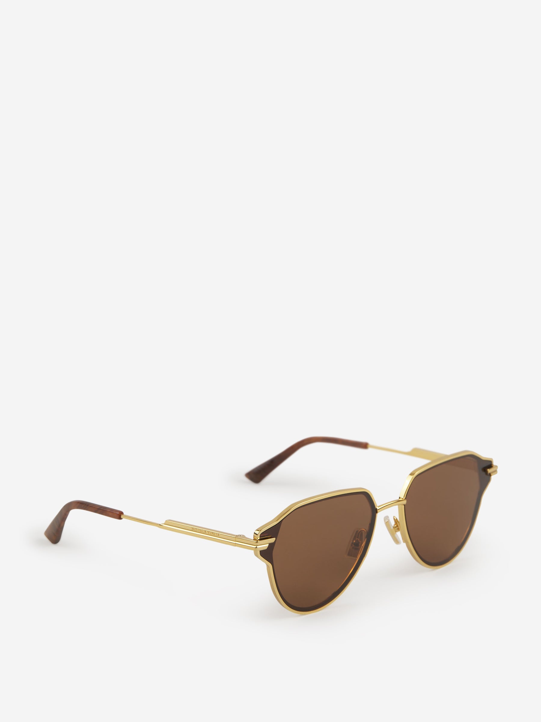 Оригінальна Aviator Sunglasses Bottega veneta – вид ззаду