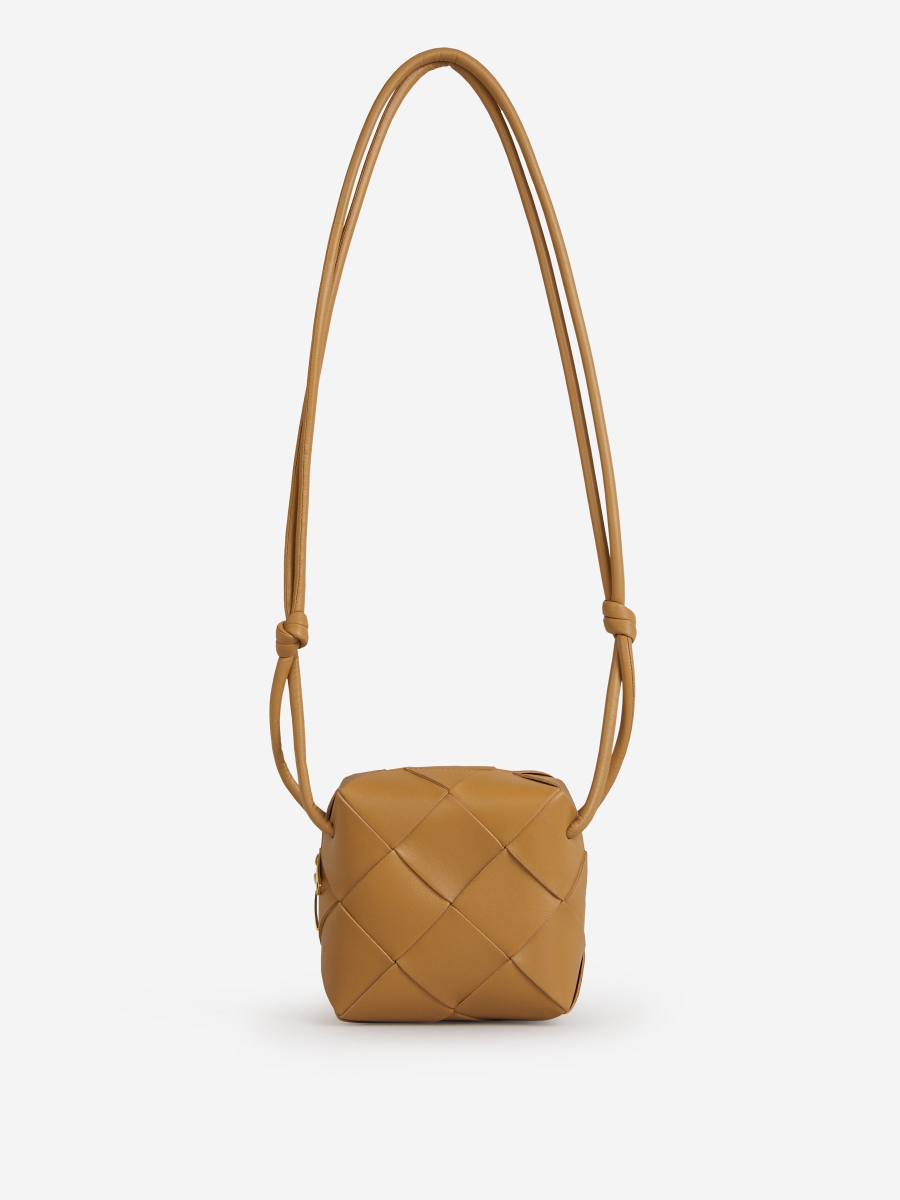 Mini Cassette Crossbody Bag Bottega veneta оригінал – Купити в Україні – боковий вид