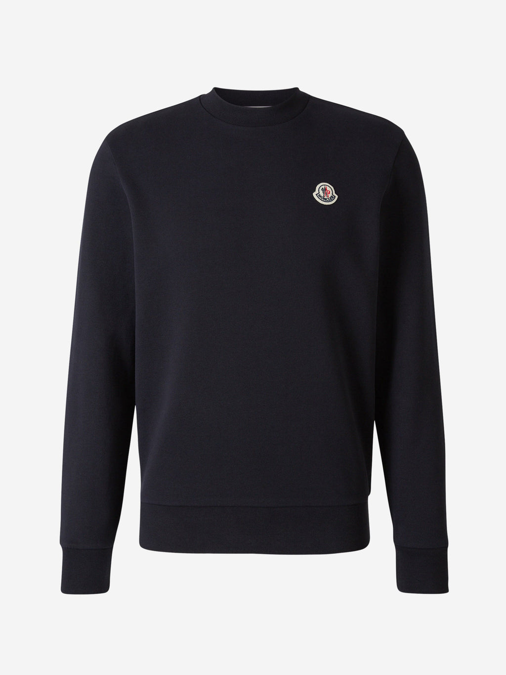 Logo Cotton Sweatshirt Moncler – Гарантія оригінальності – боковий вид