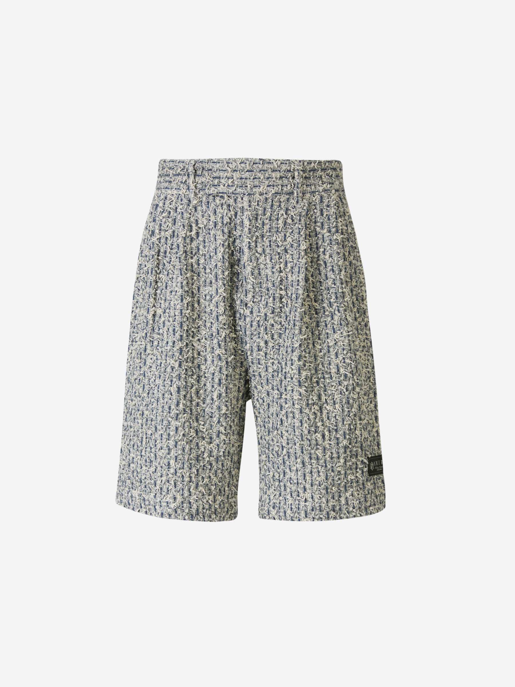 Tweed Boucle Bermuda Shorts Amiri оригінал – Купити в Україні – вид ззаду