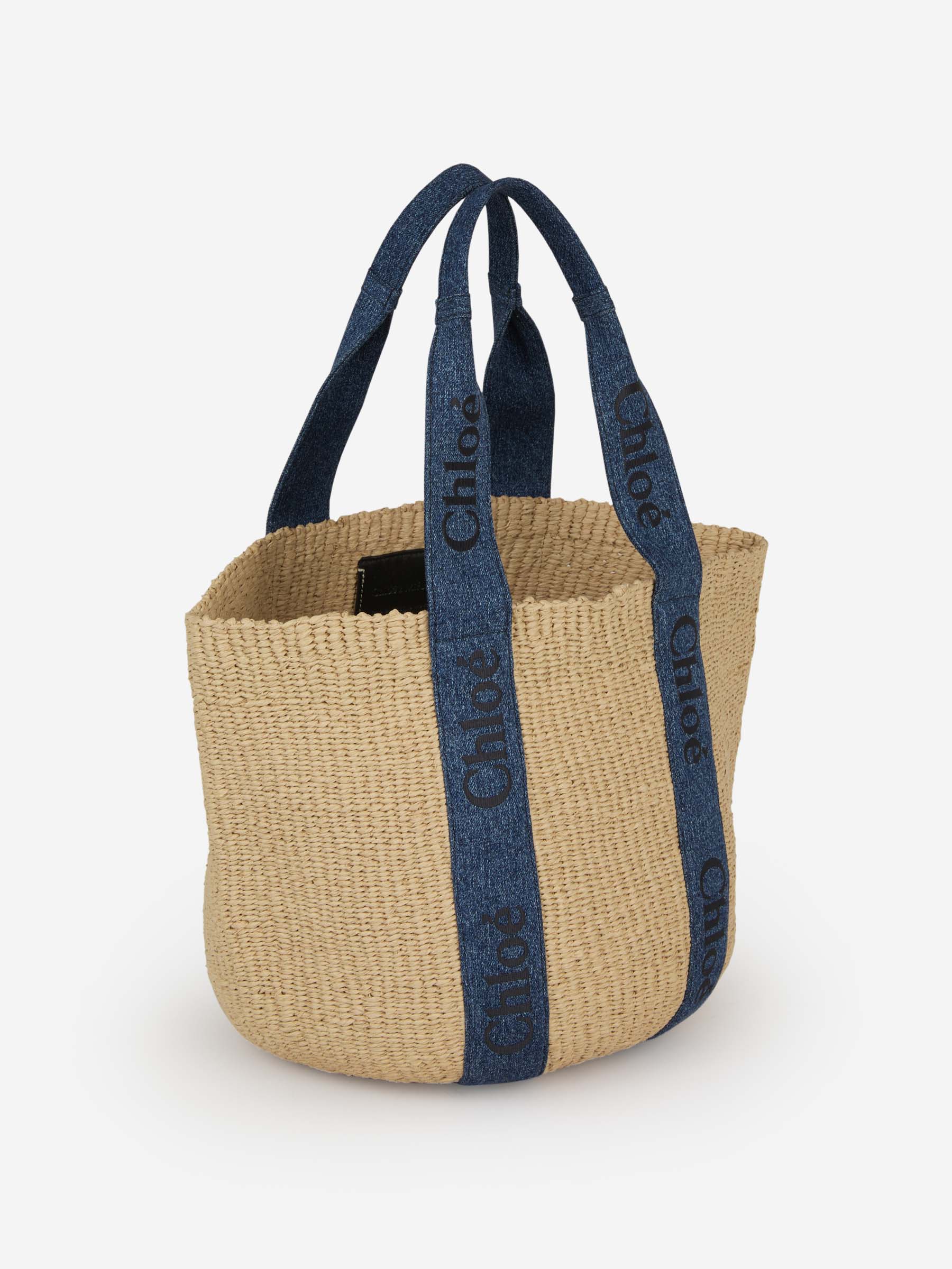 Woody Basket Shoulder Bag Chloe оригінал – Купити в Україні – вид ззаду