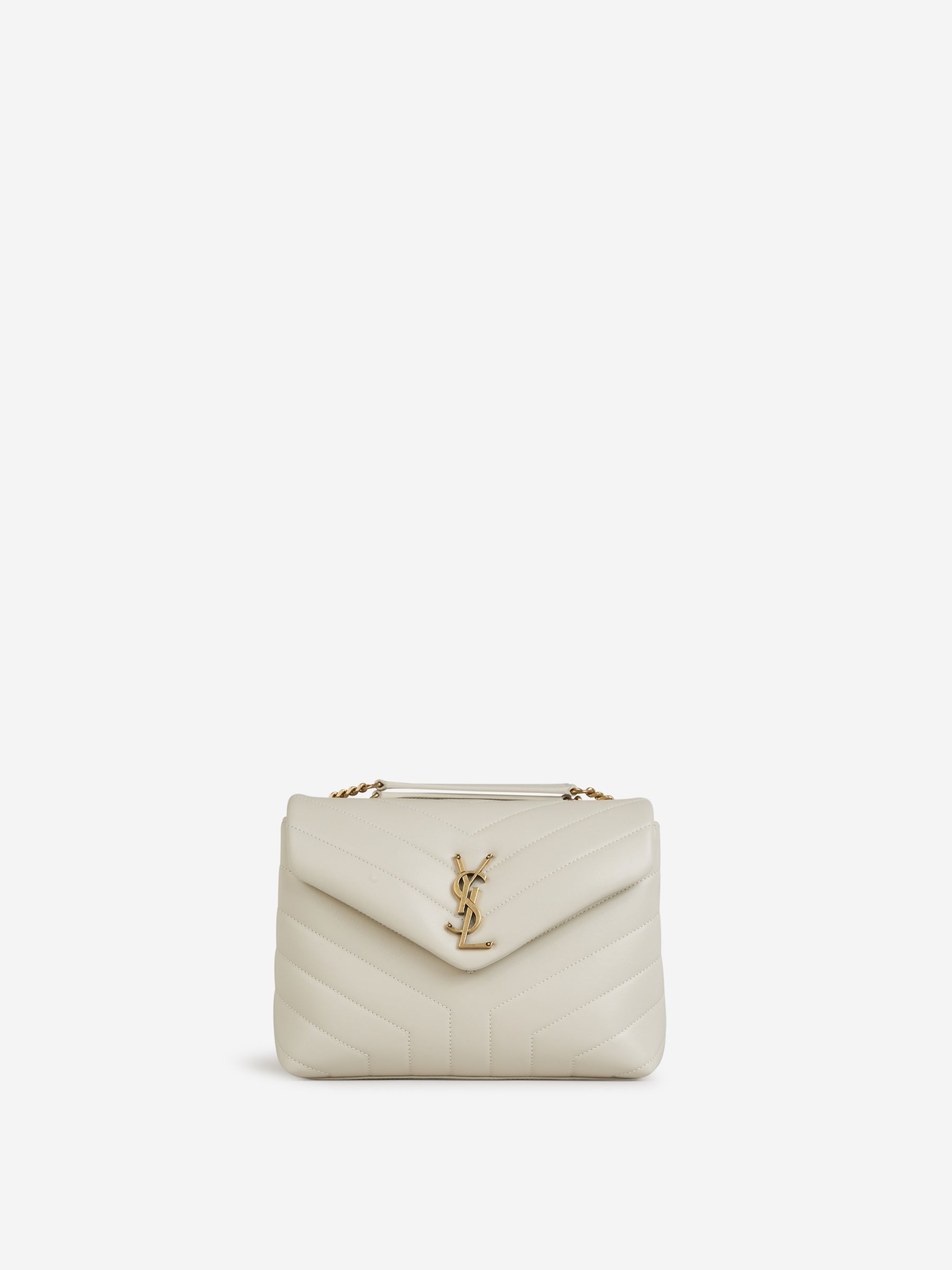 Loulou S Shoulder Bag Saint laurent – Гарантія оригінальності – боковий вид