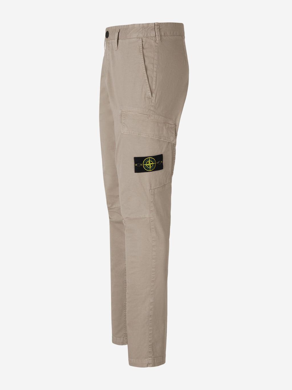 Logo Cotton Trousers Stone island – Гарантія оригінальності – вид ззаду
