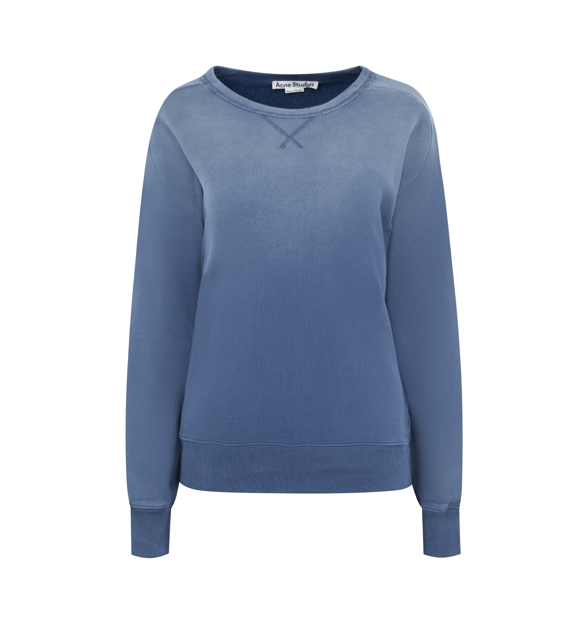 Sprayed Logo Sweatshirt Acne studios оригінал – Купити в Україні – боковий вид