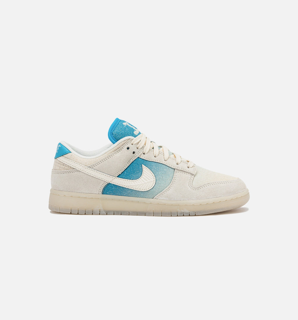 Оригінальна Dunk Low Retro Se Ivory Blue Mens Lifestyle Shoe Nike – боковий вид