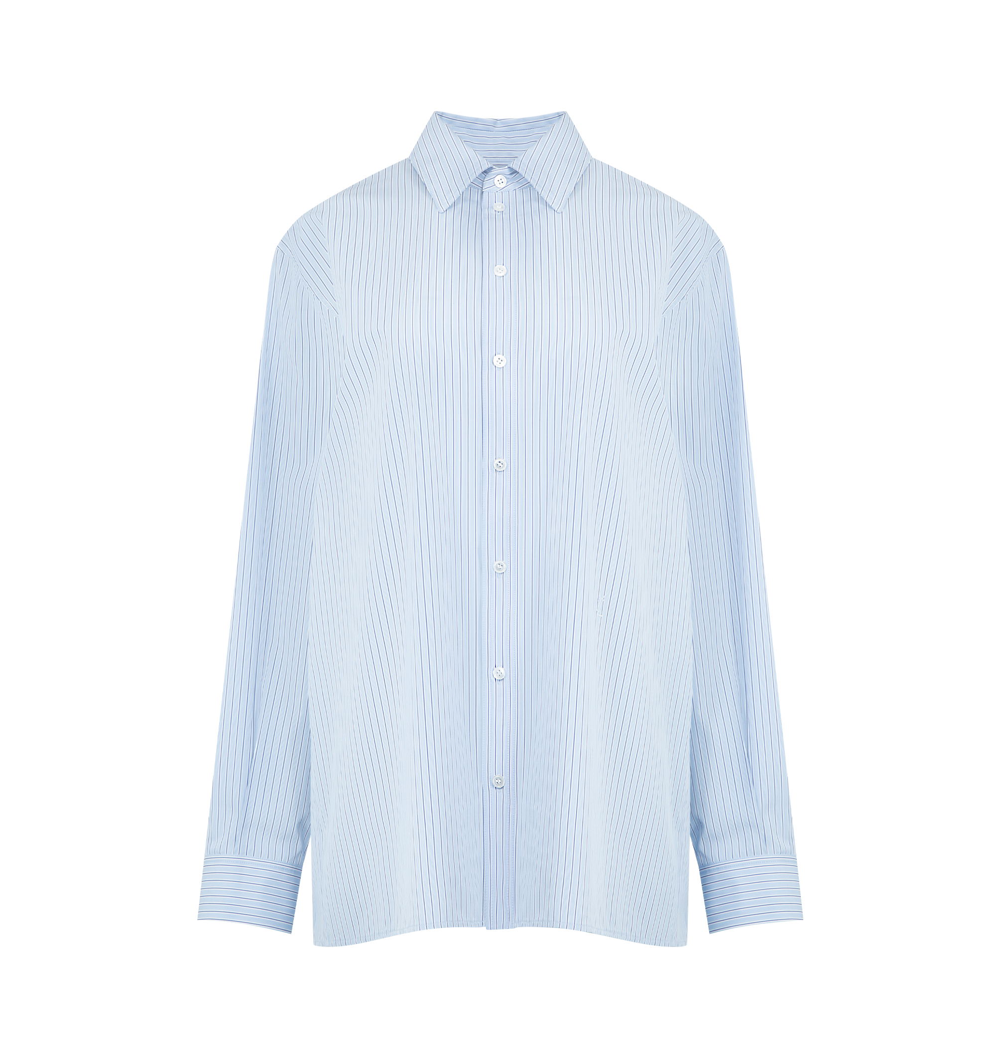Striped Shirt Saint laurent – Гарантія оригінальності – боковий вид