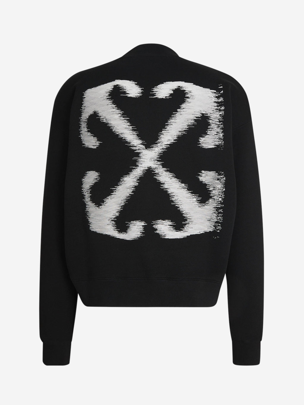 Cotton Logo Sweatshirt Off-white оригінал – Купити в Україні – вид ззаду