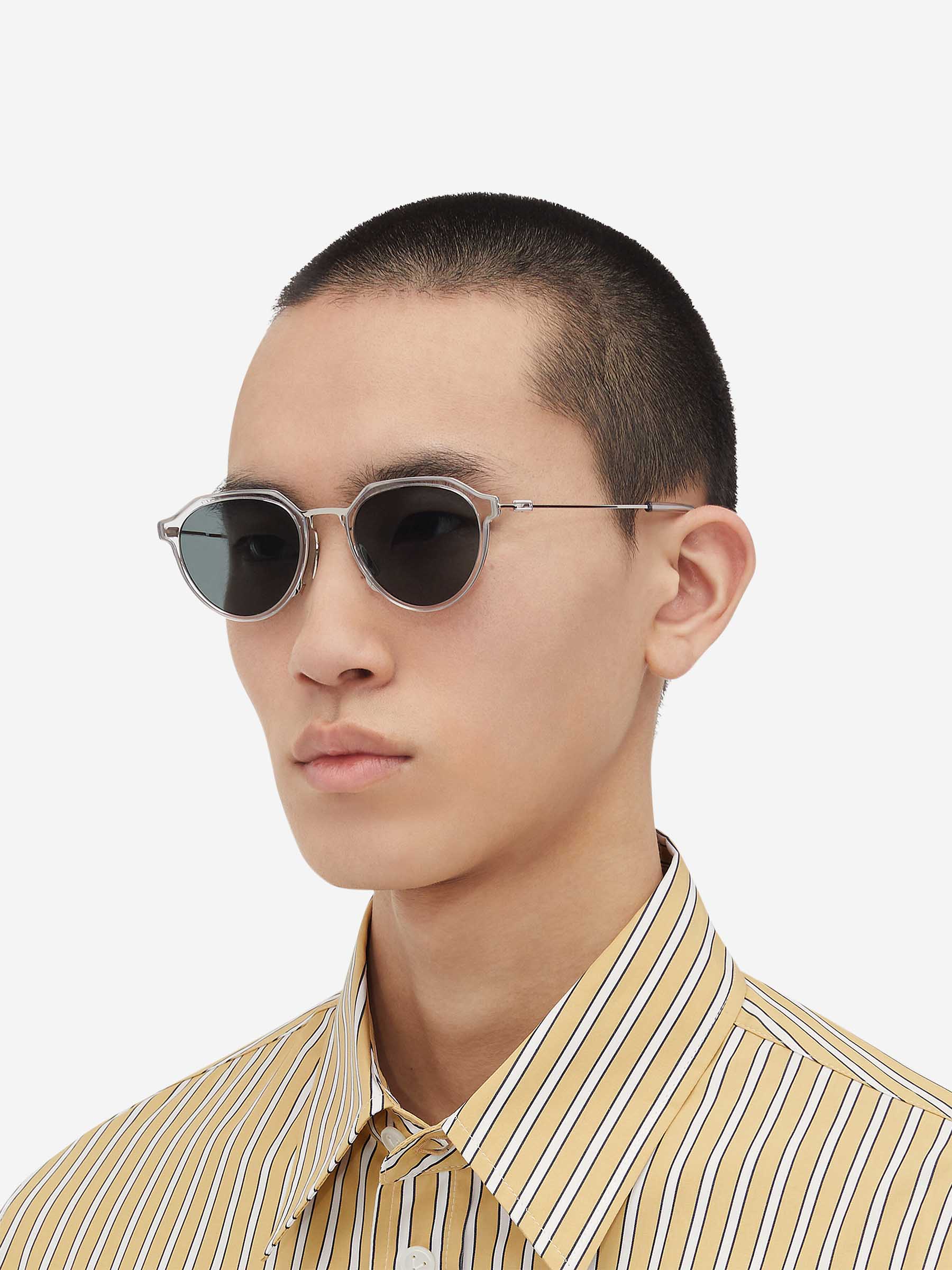 Panthos Round Sunglasses Bottega veneta – Гарантія оригінальності – детальний вид