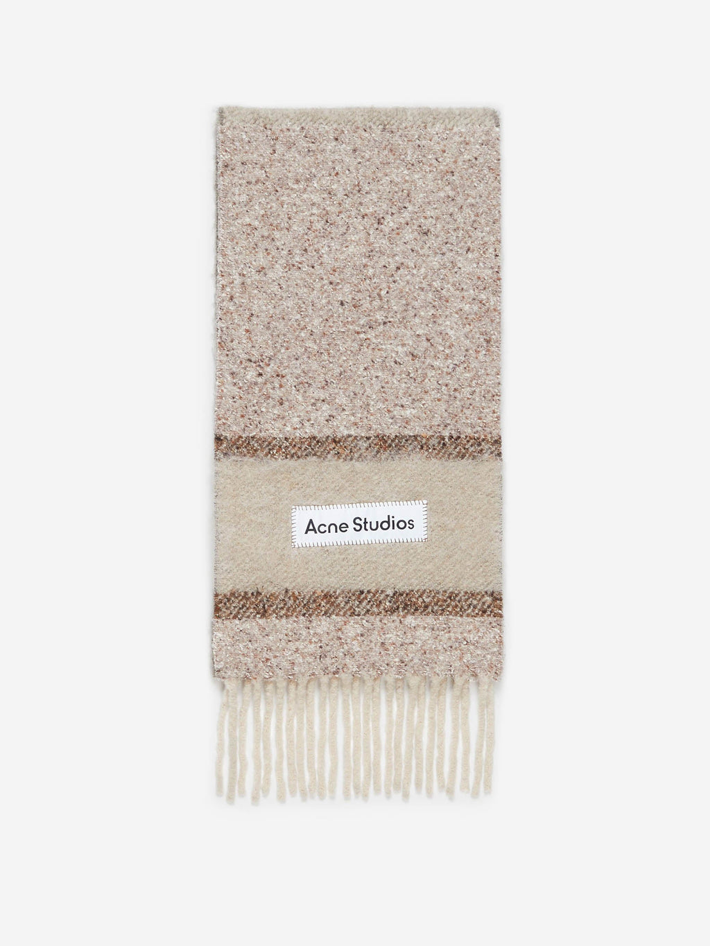 Mohair Logo Scarf Acne studios оригінал – Купити в Україні – боковий вид