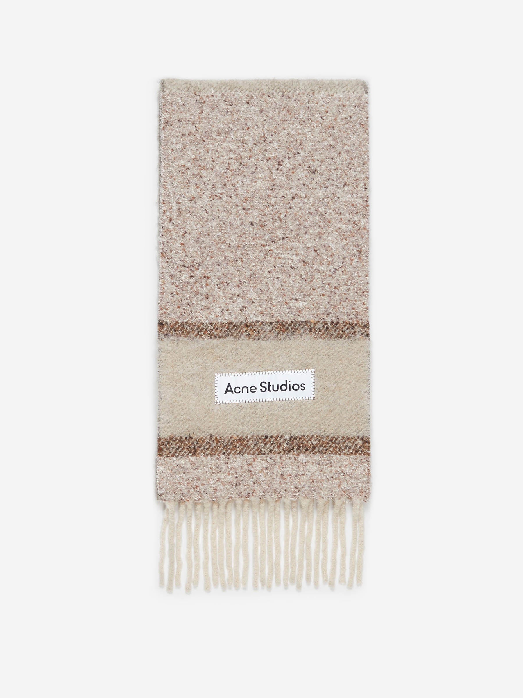 Mohair Logo Scarf Acne studios оригінал – Купити в Україні – боковий вид