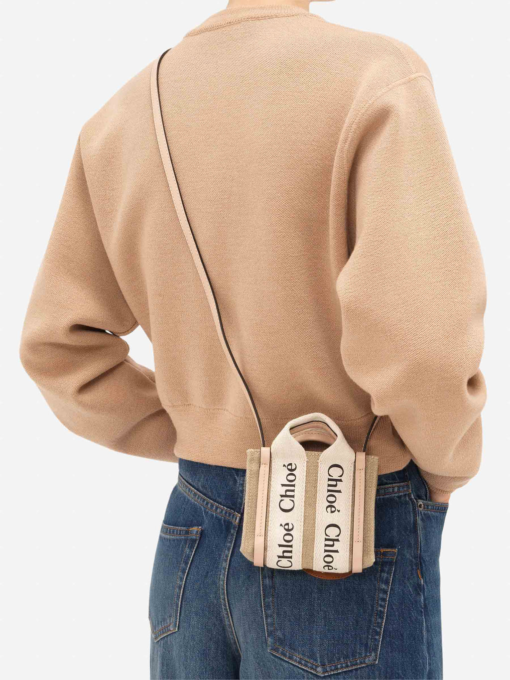 Mini Woody Crossbody Bag Chloe – Гарантія оригінальності – вид ззаду