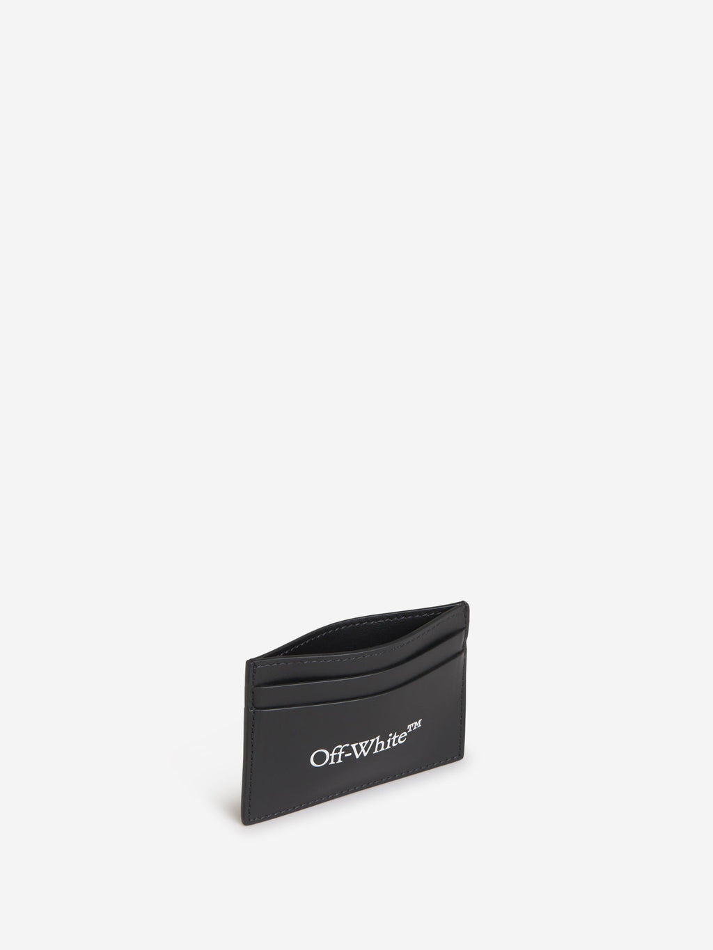 Logo Leather Card Holder Off-white оригінал – Купити в Україні – вид ззаду
