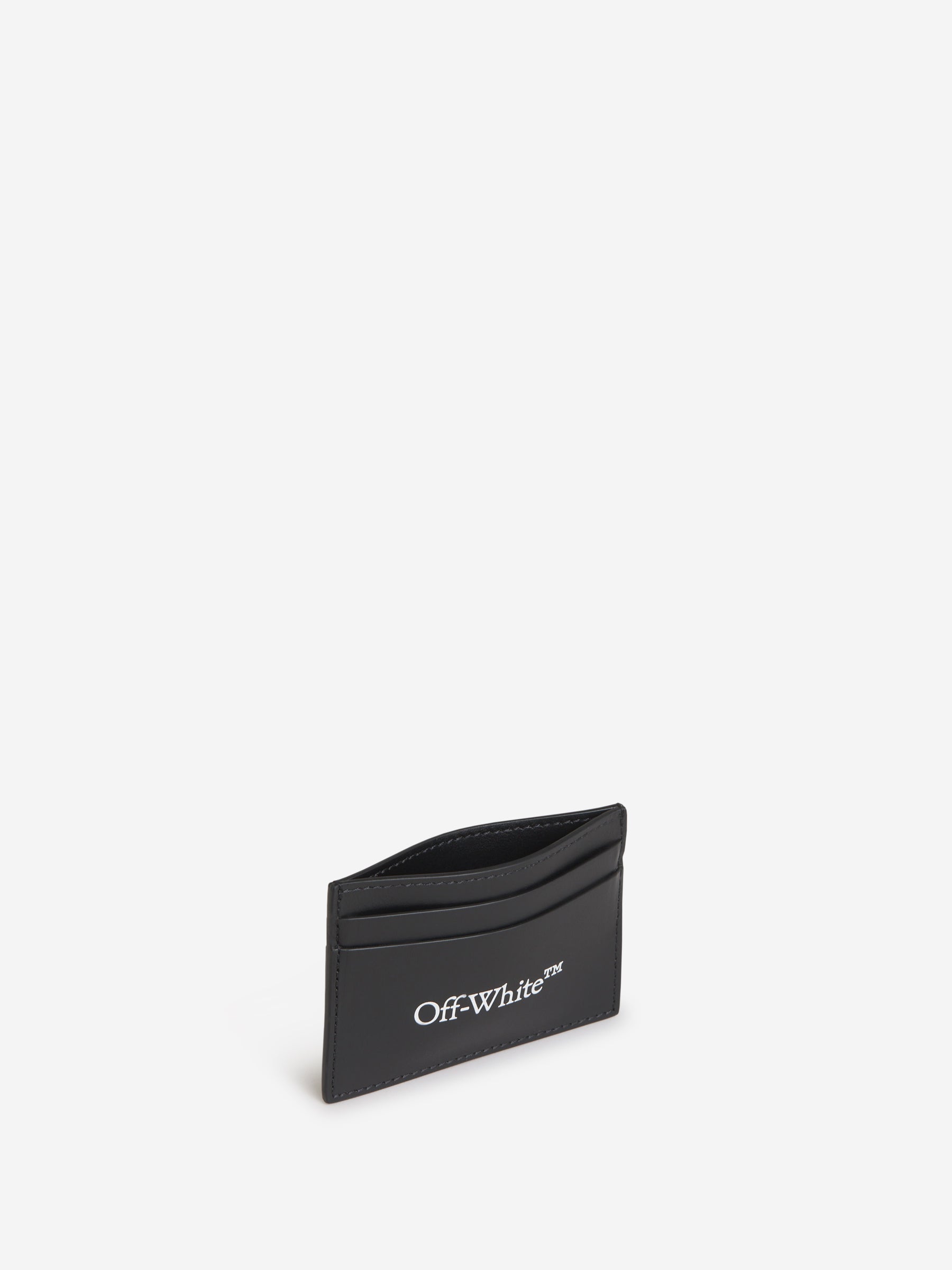 Logo Leather Card Holder Off-white оригінал – Купити в Україні – вид ззаду