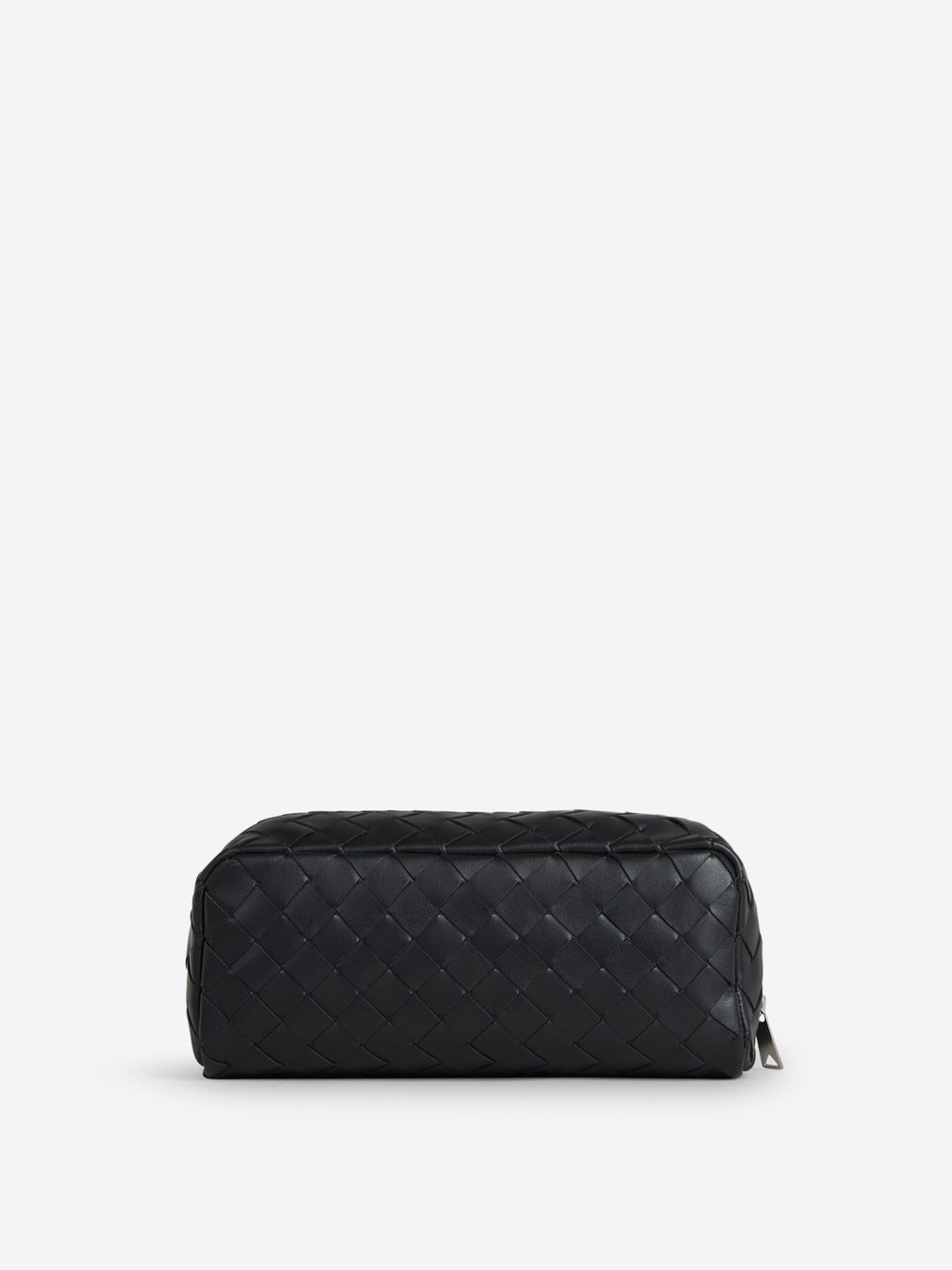 Intrecciato Leather Toiletry Bag Bottega veneta – Гарантія оригінальності – детальний вид