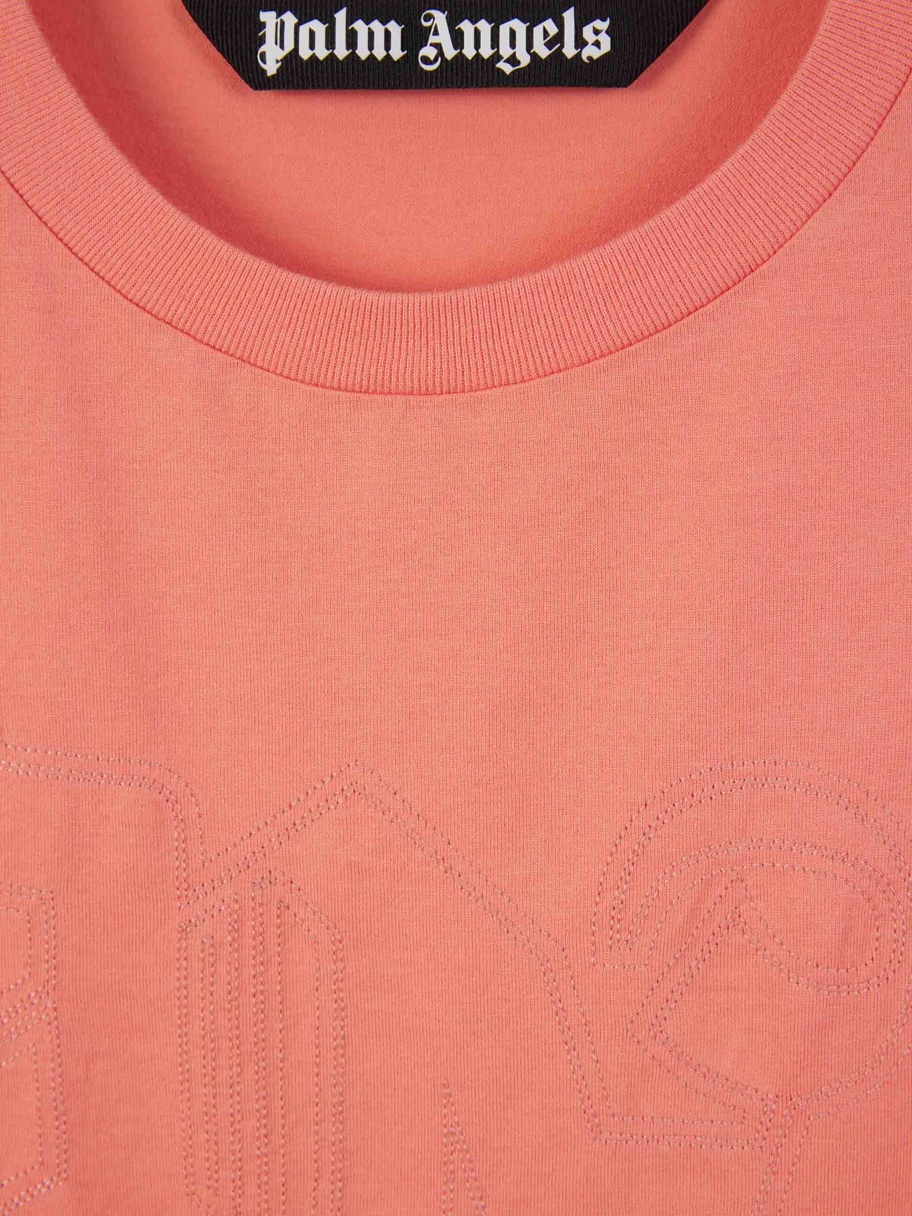 Monogram Statement T-Shirt Palm angels – Гарантія оригінальності – детальний вид