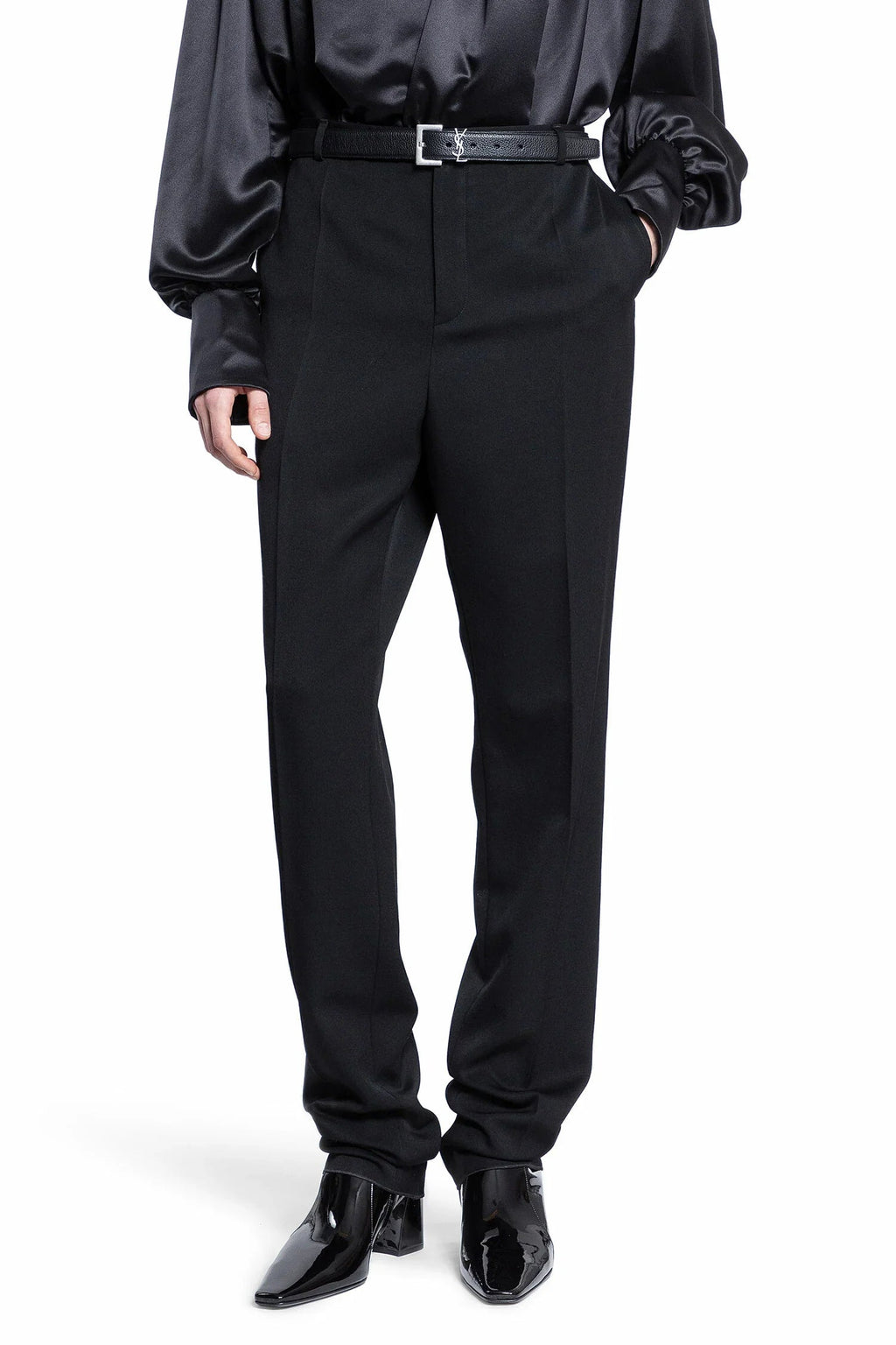 Man Black Trousers Saint laurent оригінал – Купити в Україні – боковий вид