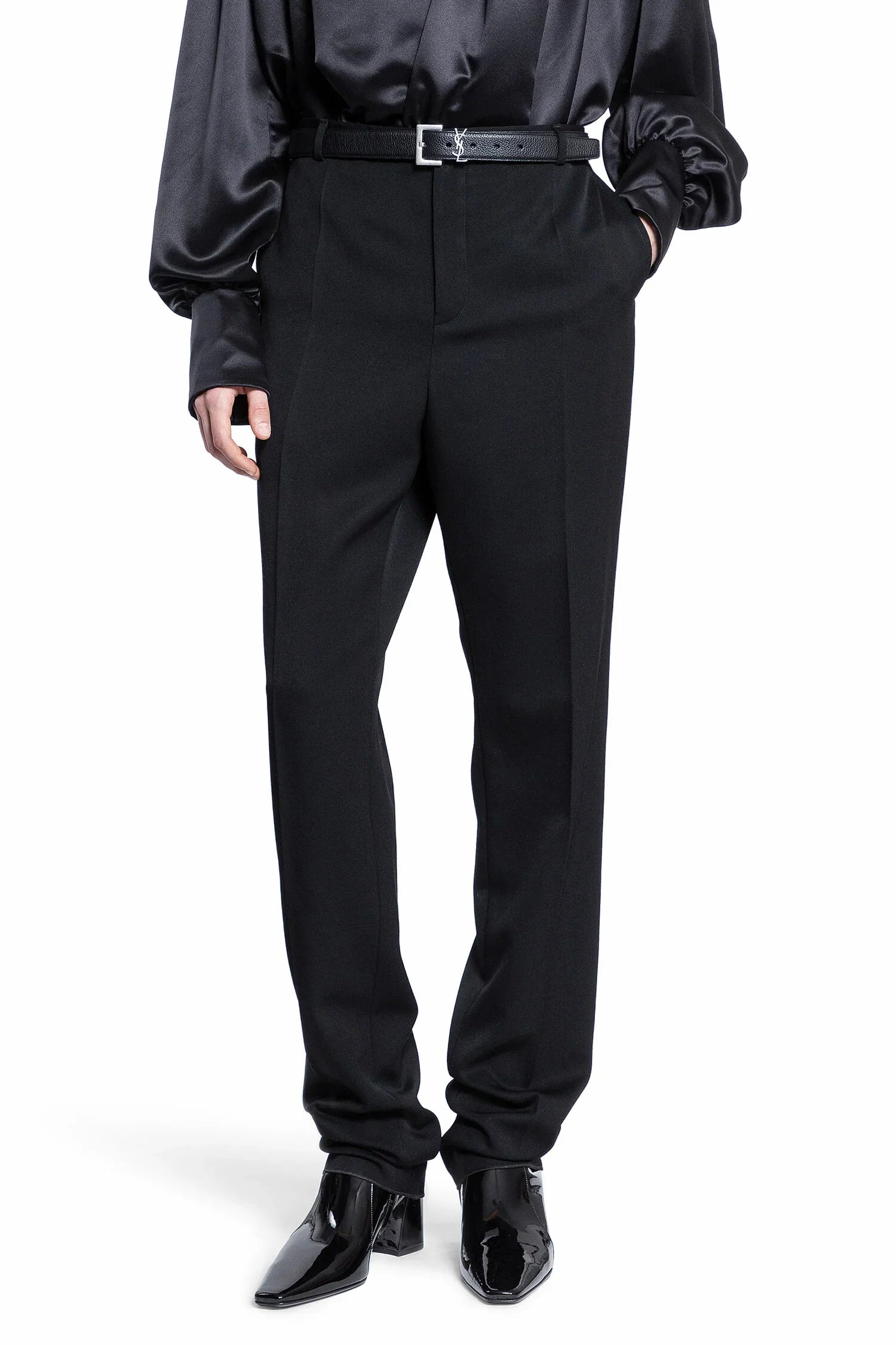 Man Black Trousers Saint laurent оригінал – Купити в Україні – боковий вид