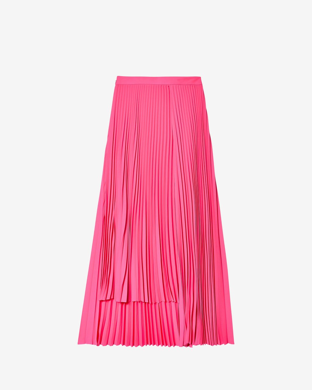 Womens Asymmetric Pleated Skirt Balenciaga – Гарантія оригінальності – боковий вид