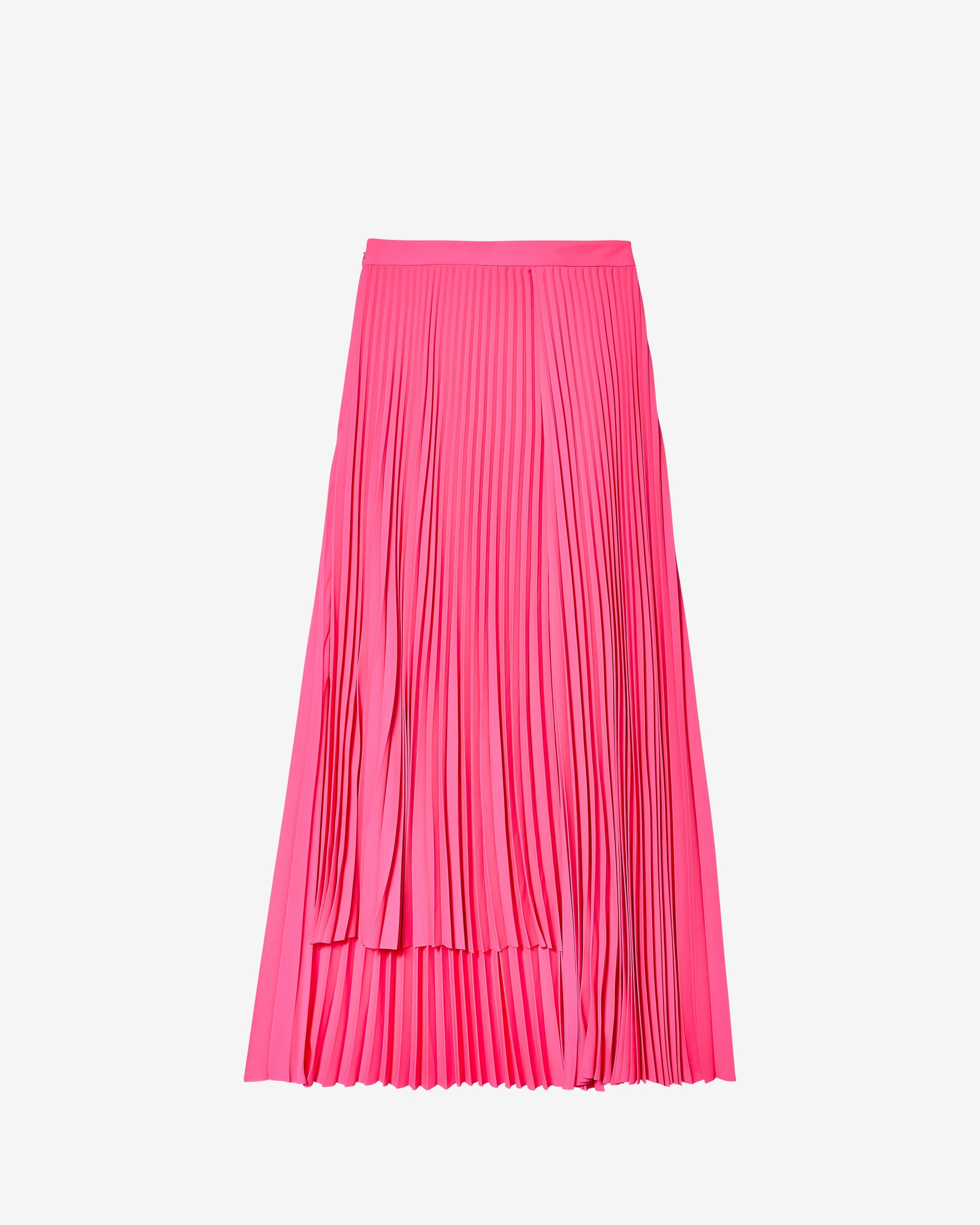 Womens Asymmetric Pleated Skirt Balenciaga – Гарантія оригінальності – боковий вид