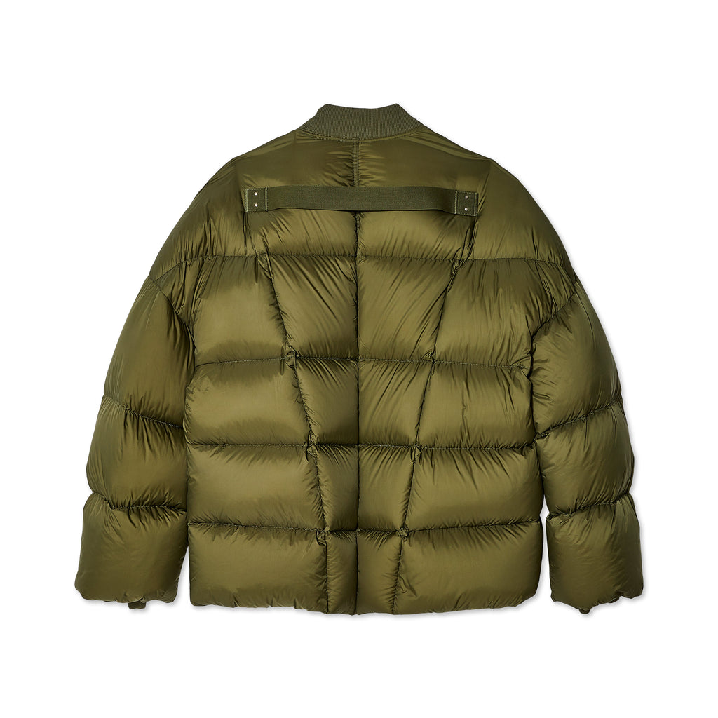 Mens Woven Down Flight Jacket Rick owens оригінал – Купити в Україні – вид ззаду