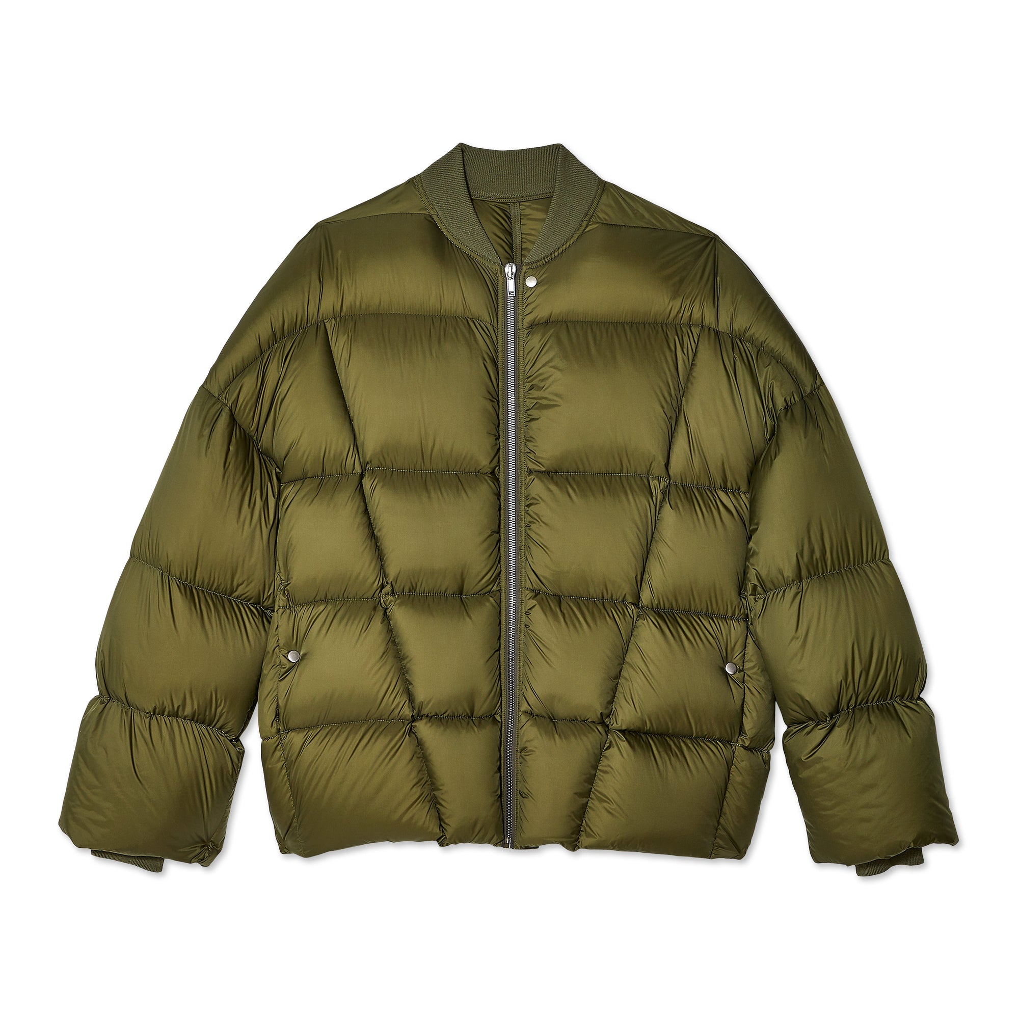 Mens Woven Down Flight Jacket Rick owens оригінал – Купити в Україні – боковий вид