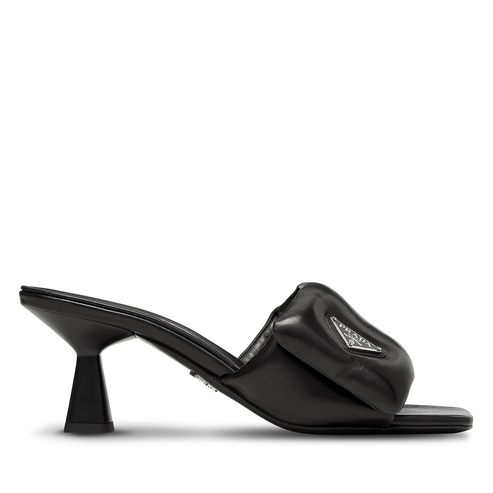 Womens Soft Padded Sandals Prada – Гарантія оригінальності – боковий вид